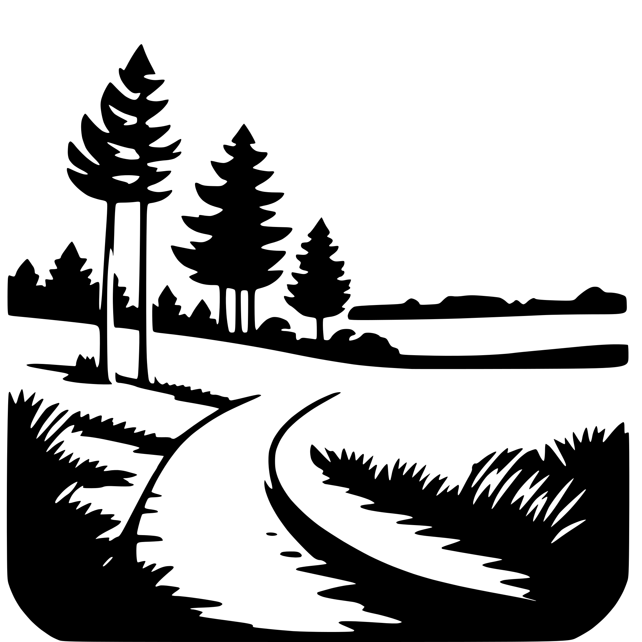 AI-generated SVG of a nature escape