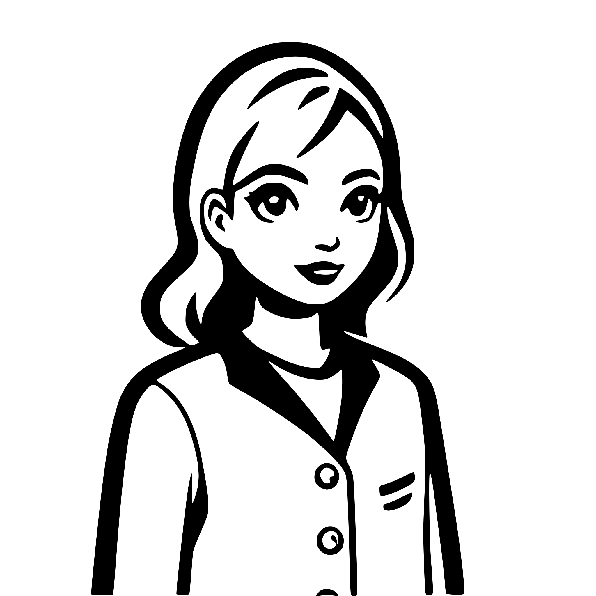 AI-generated SVG of a Lab Coat