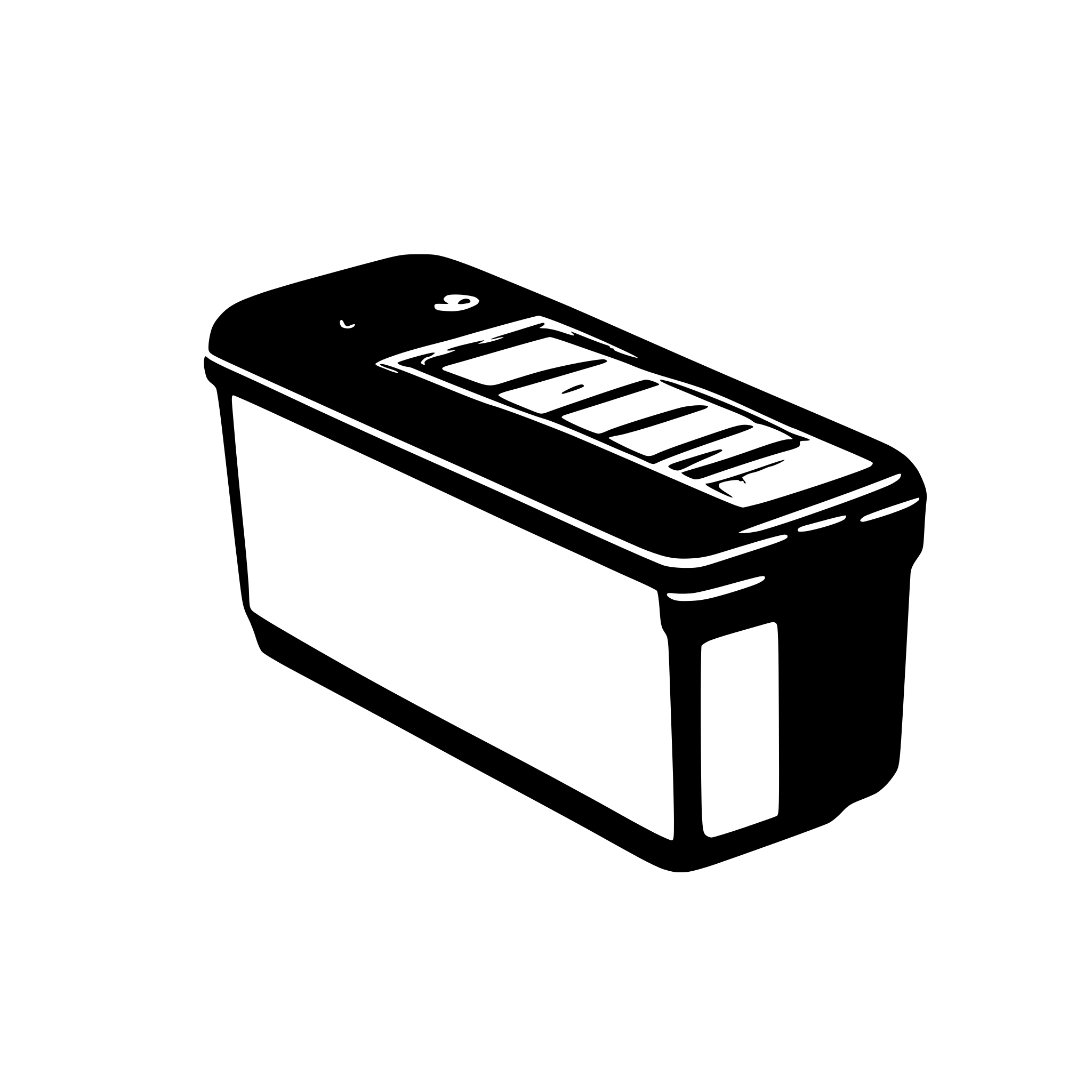 AI-generated SVG of 'ink cartridge blue'