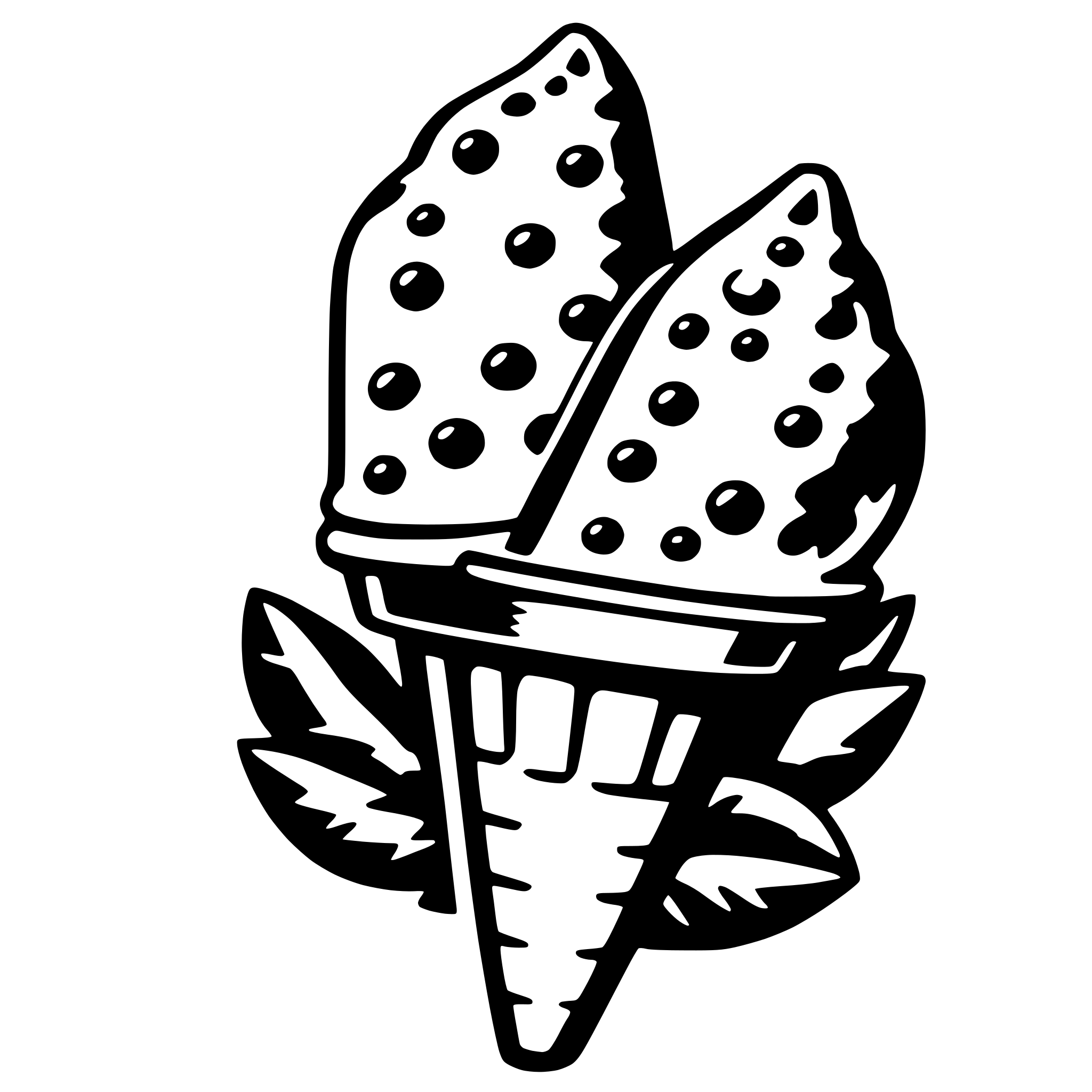 AI-generated SVG of 'ice cream cone'