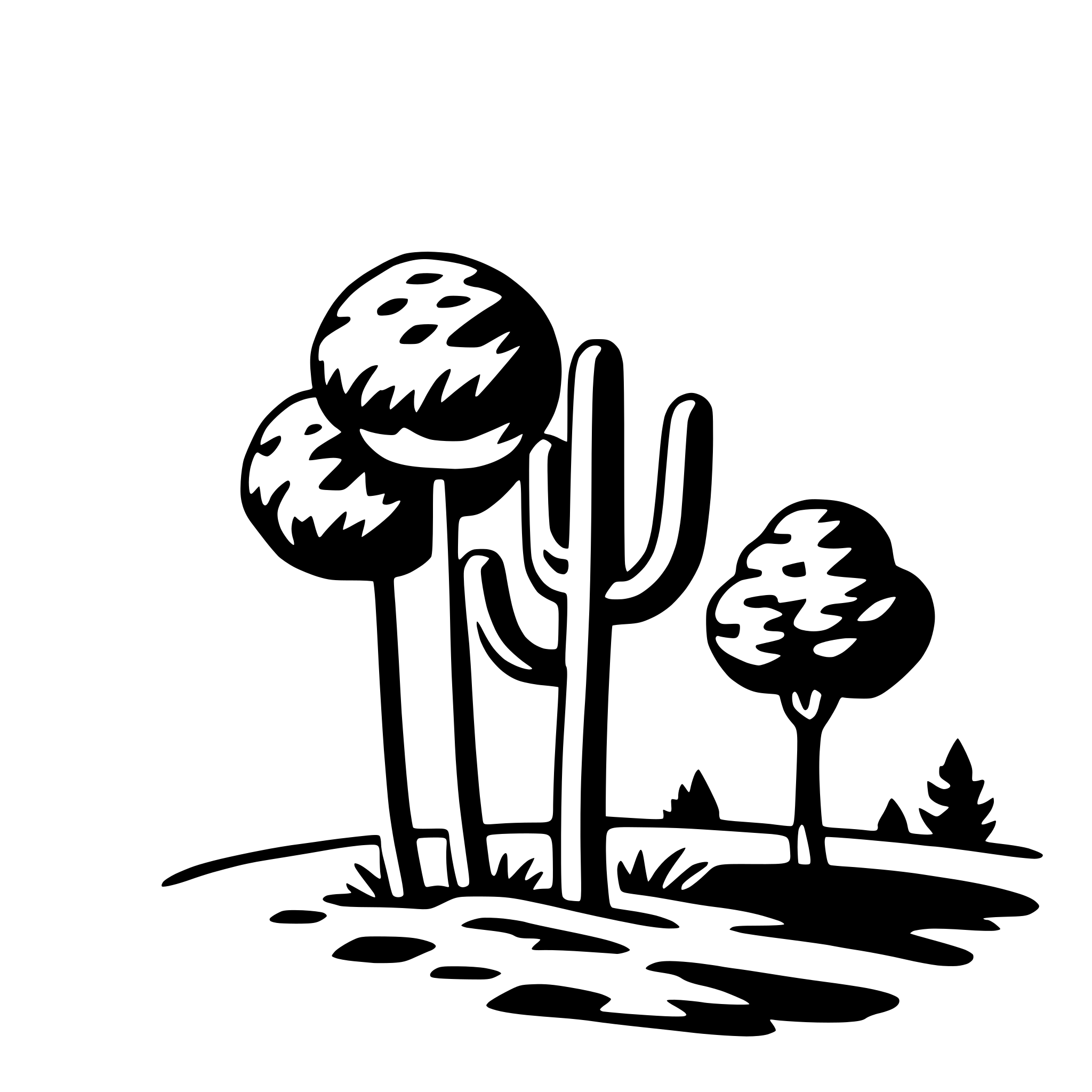 AI-generated SVG of a tempera