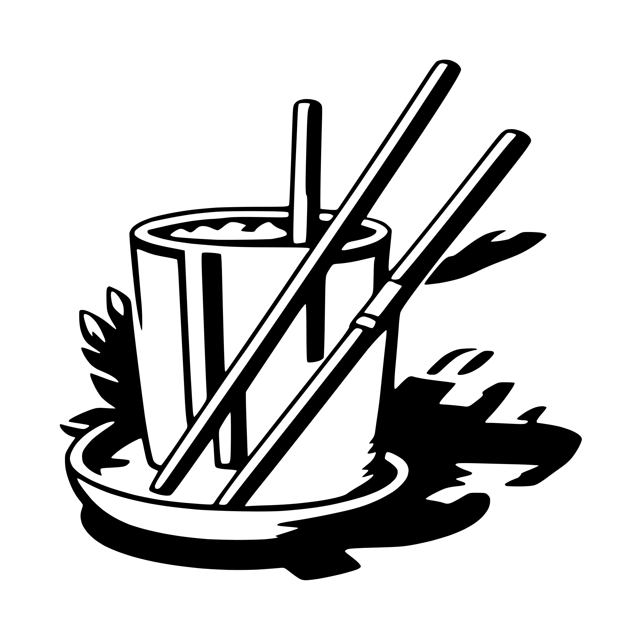 AI-generated SVG of 'chopsticks'