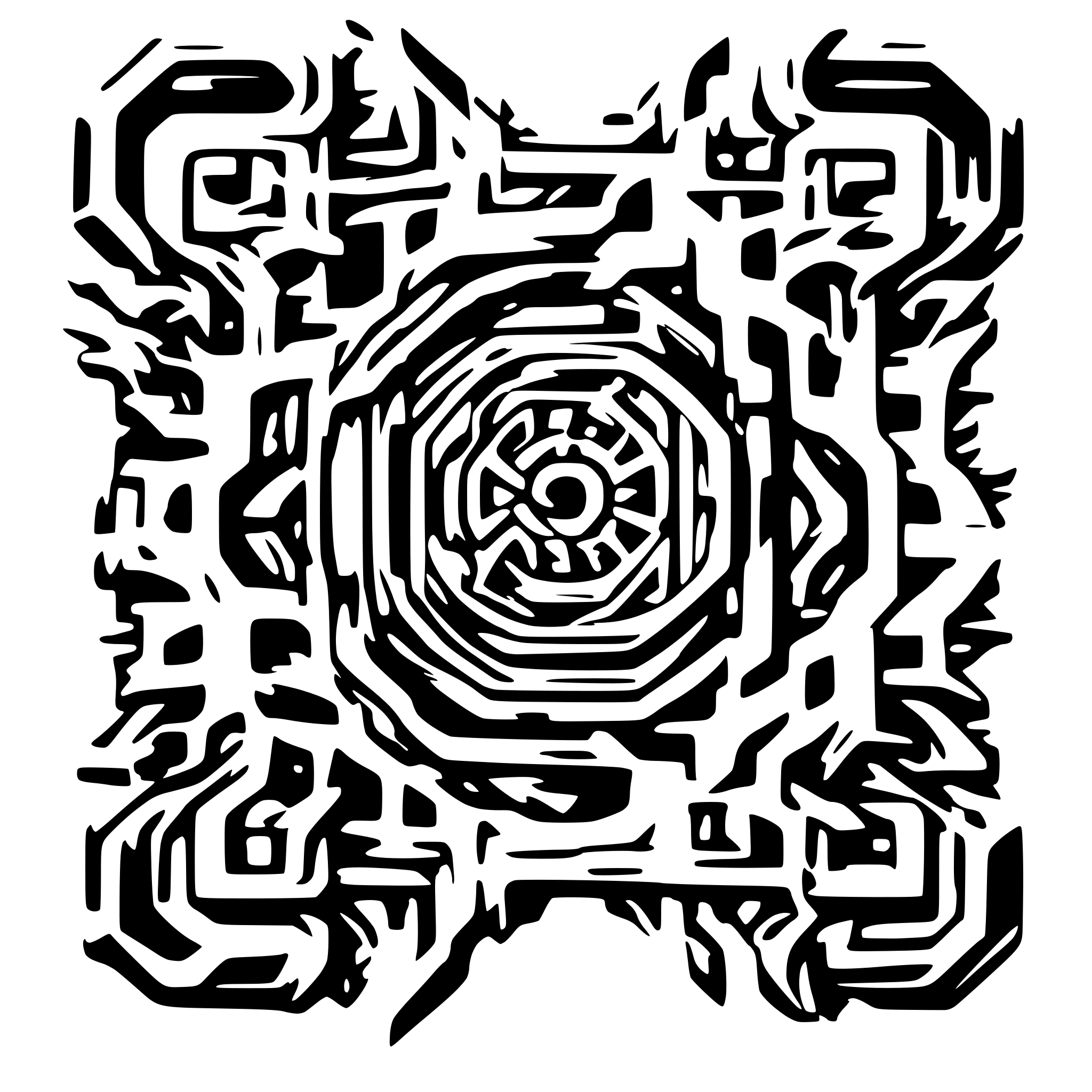AI-generated SVG of a UA