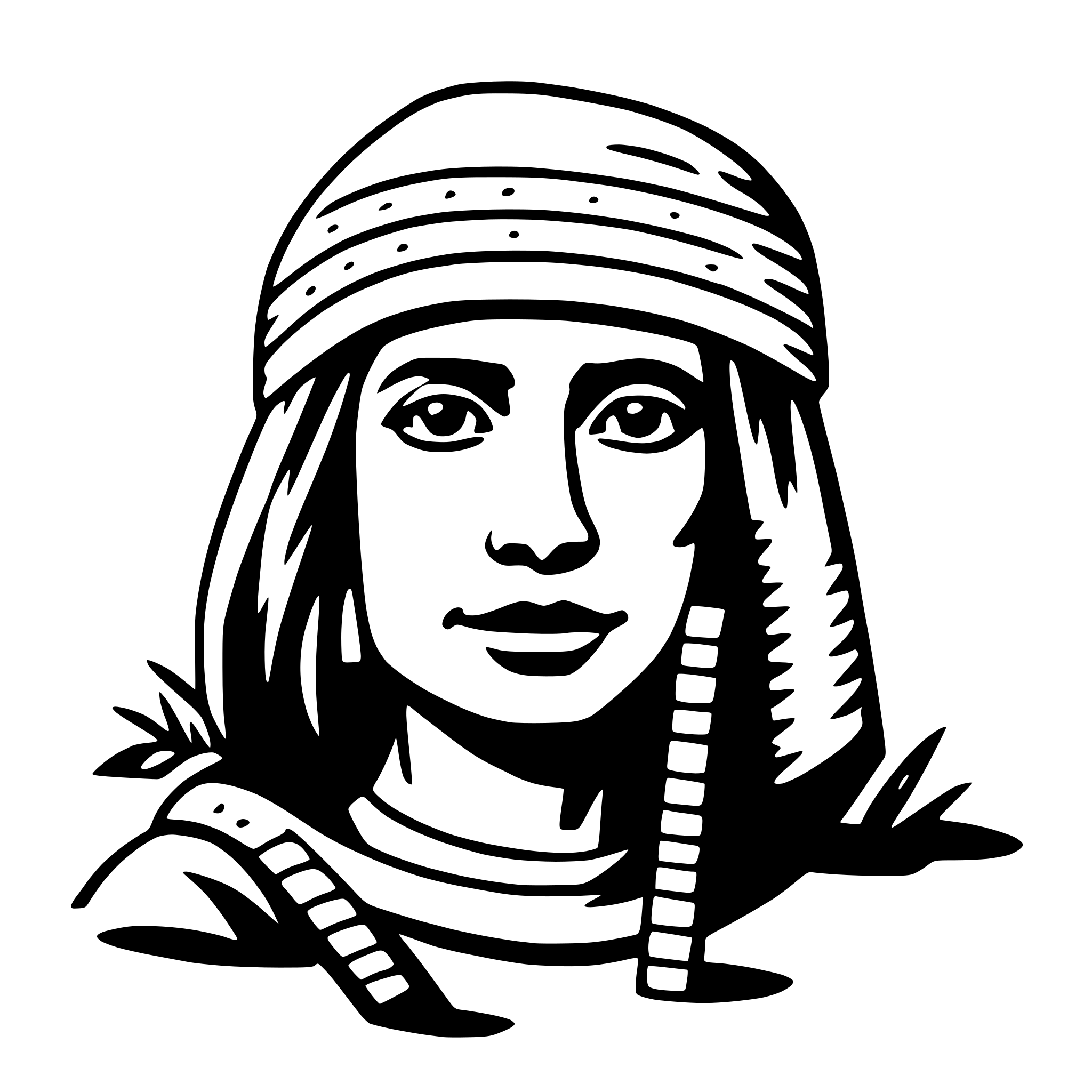 AI-generated SVG of a chac