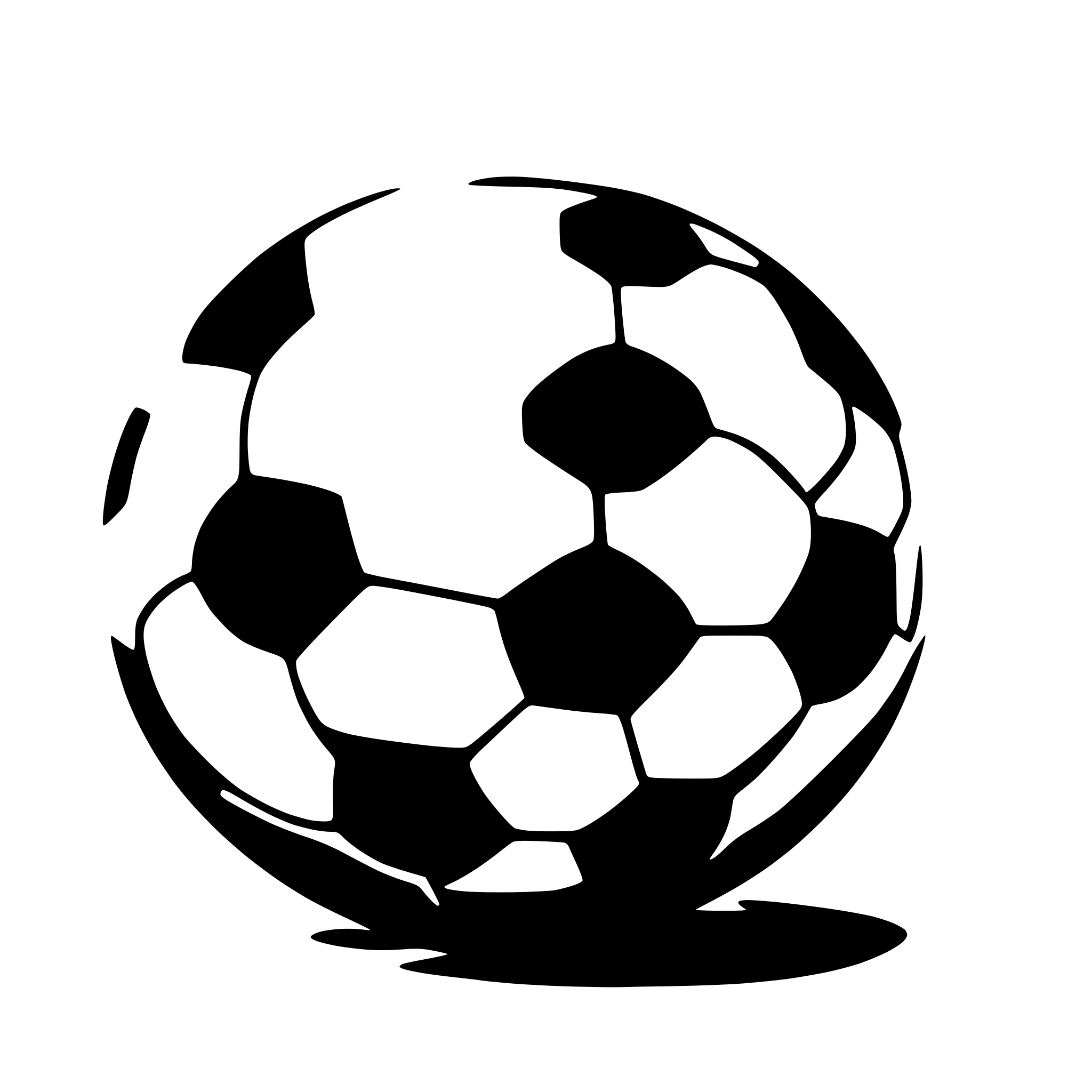 AI-generated SVG of 'soccer ball'