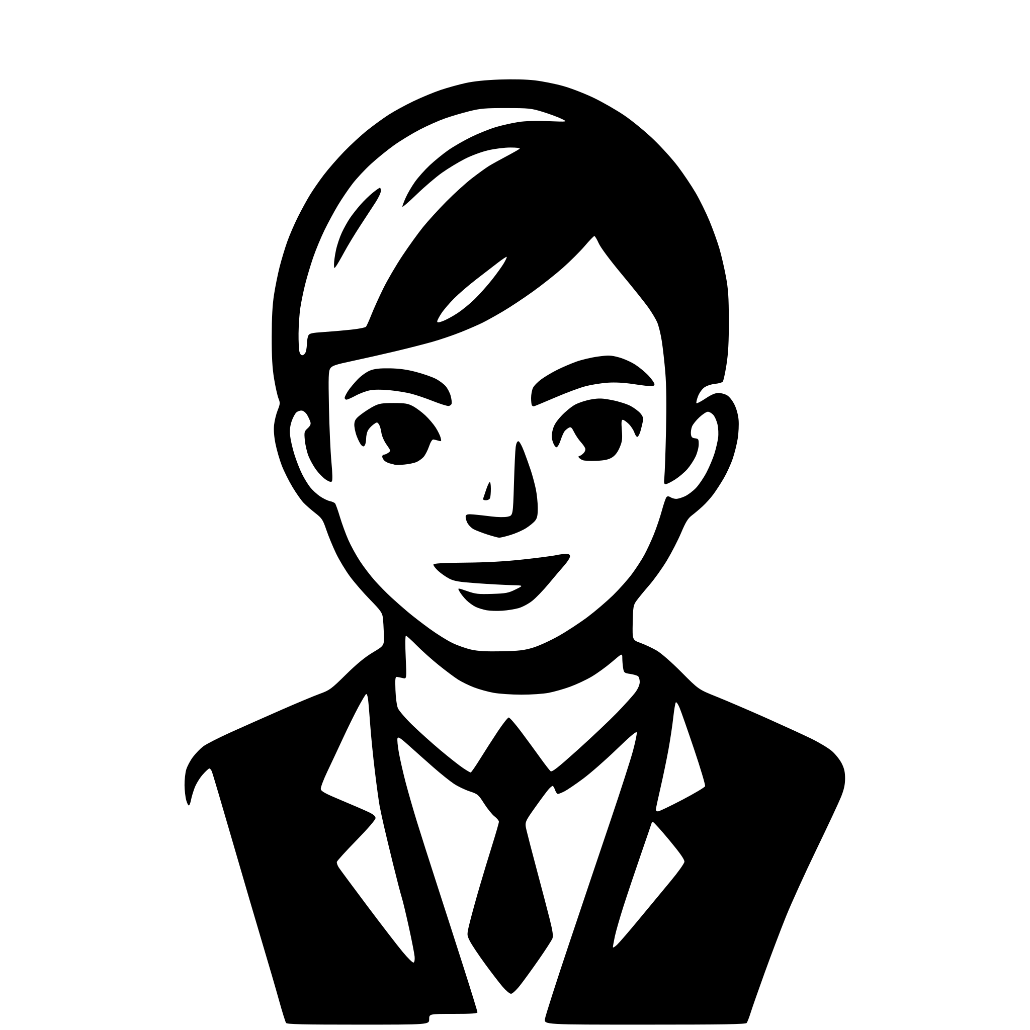 AI-generated SVG of a male icon