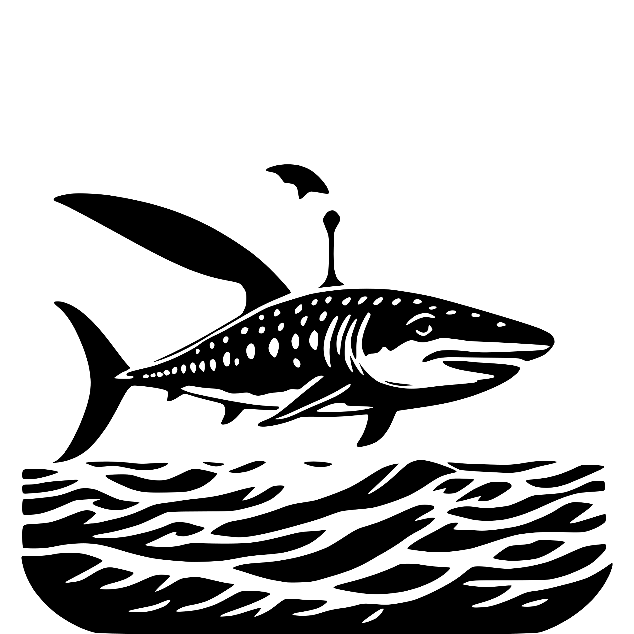 AI-generated SVG of a whale shark