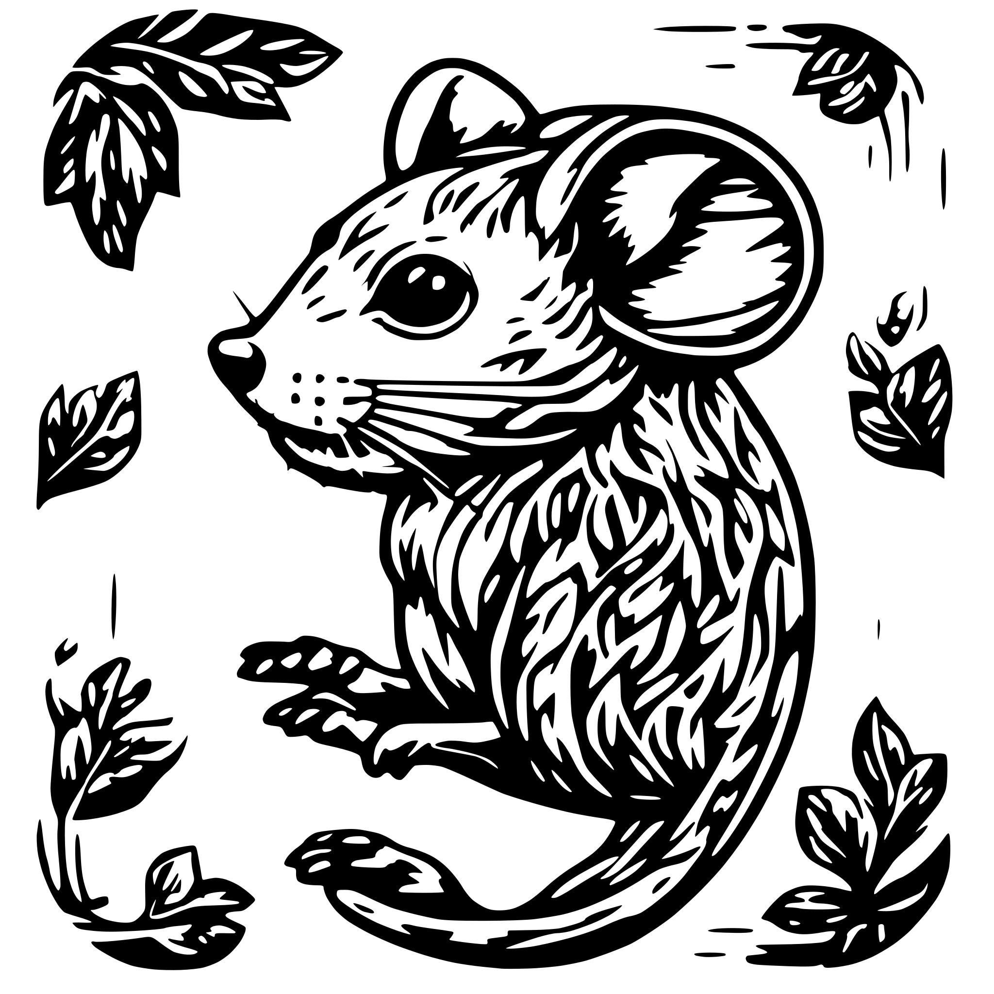 AI-generated SVG of a create Mouse svg bundle