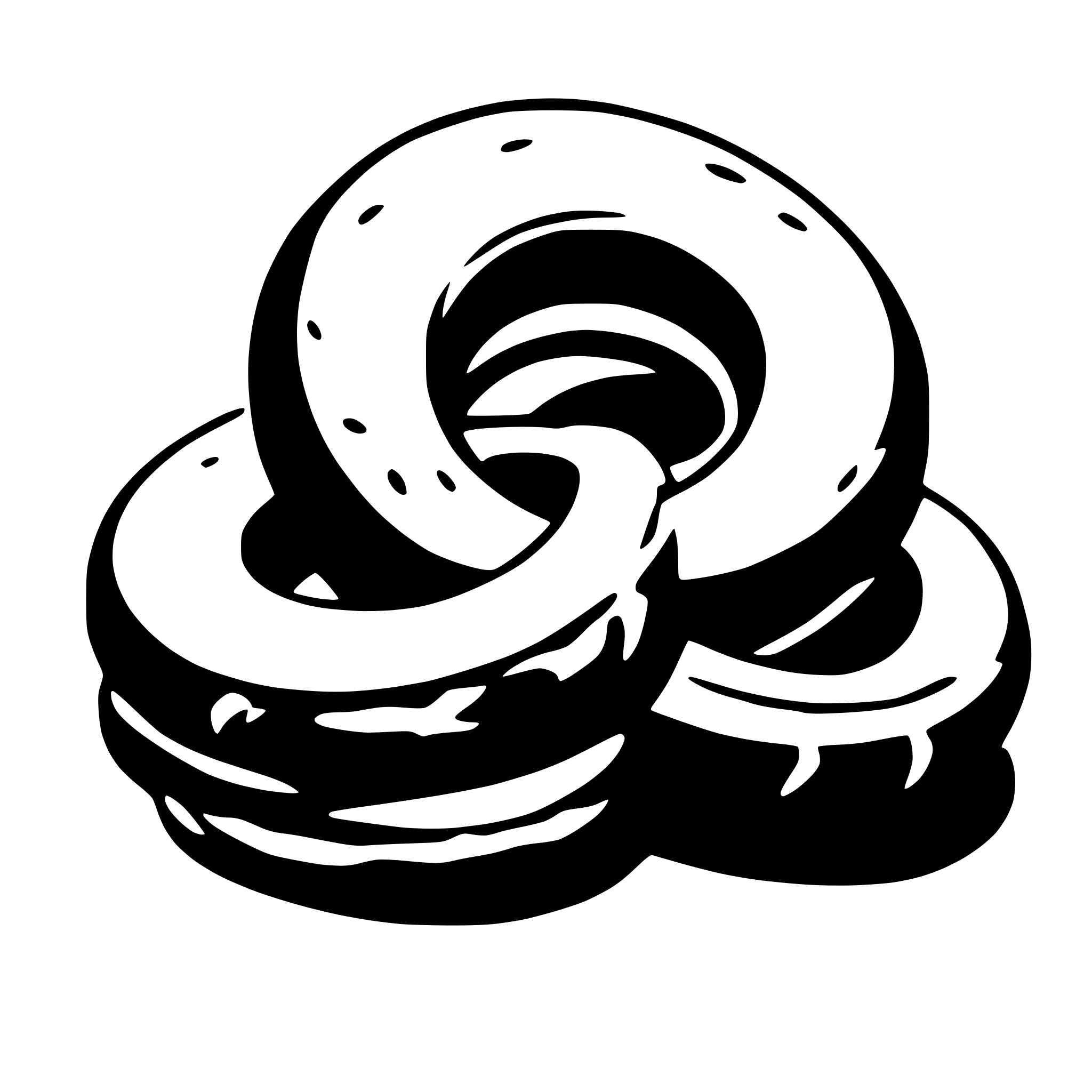 AI-generated SVG of 'onion rings'