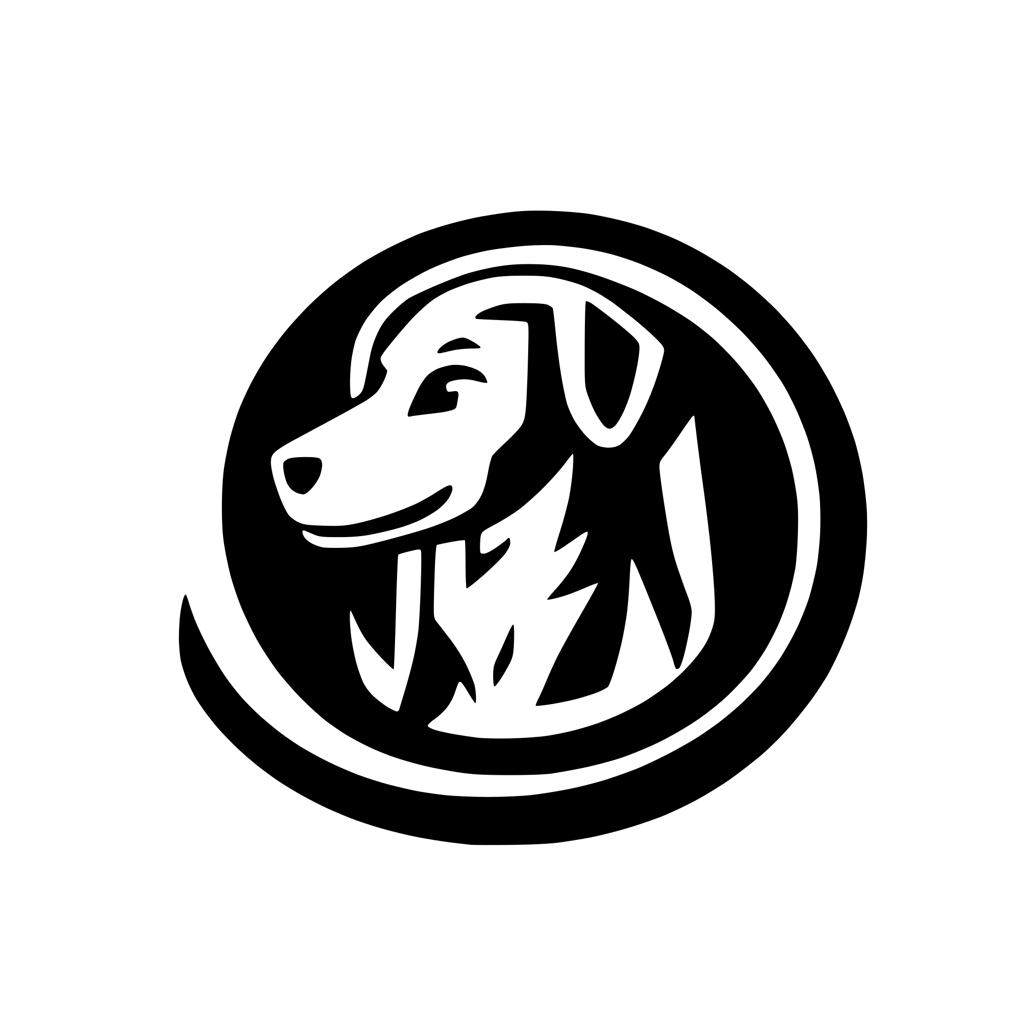 AI-generated SVG of 'dog shelter logo'