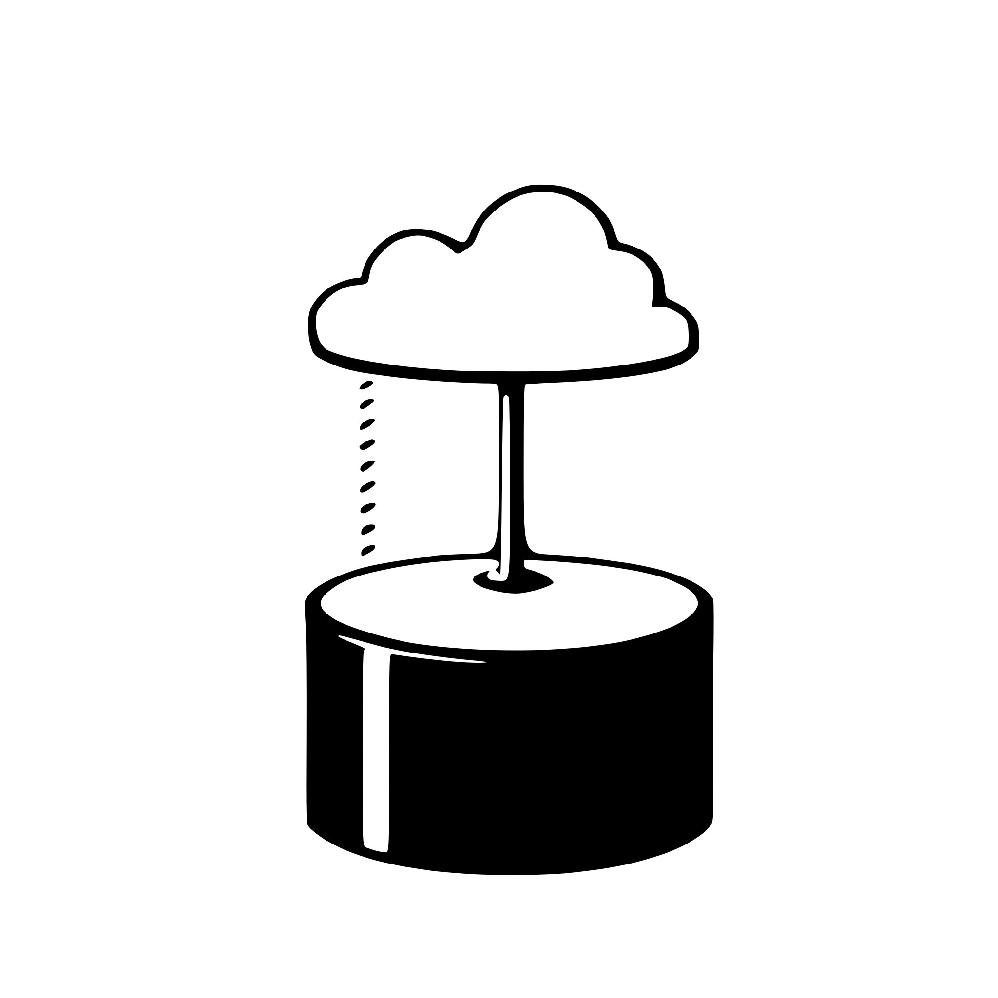 AI-generated SVG of 'server cloud'