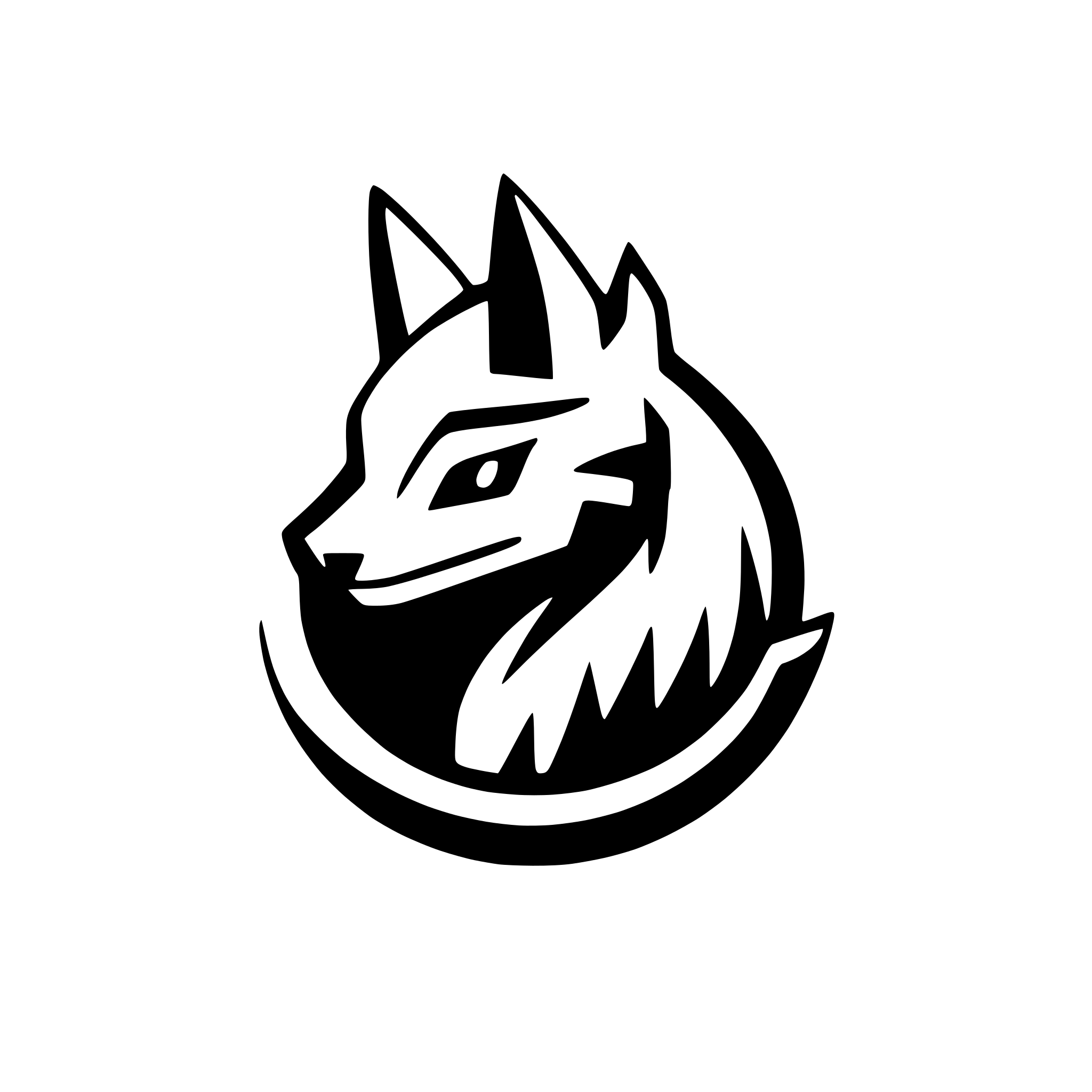 AI-generated SVG of 'Menacing Hennoc Fox'