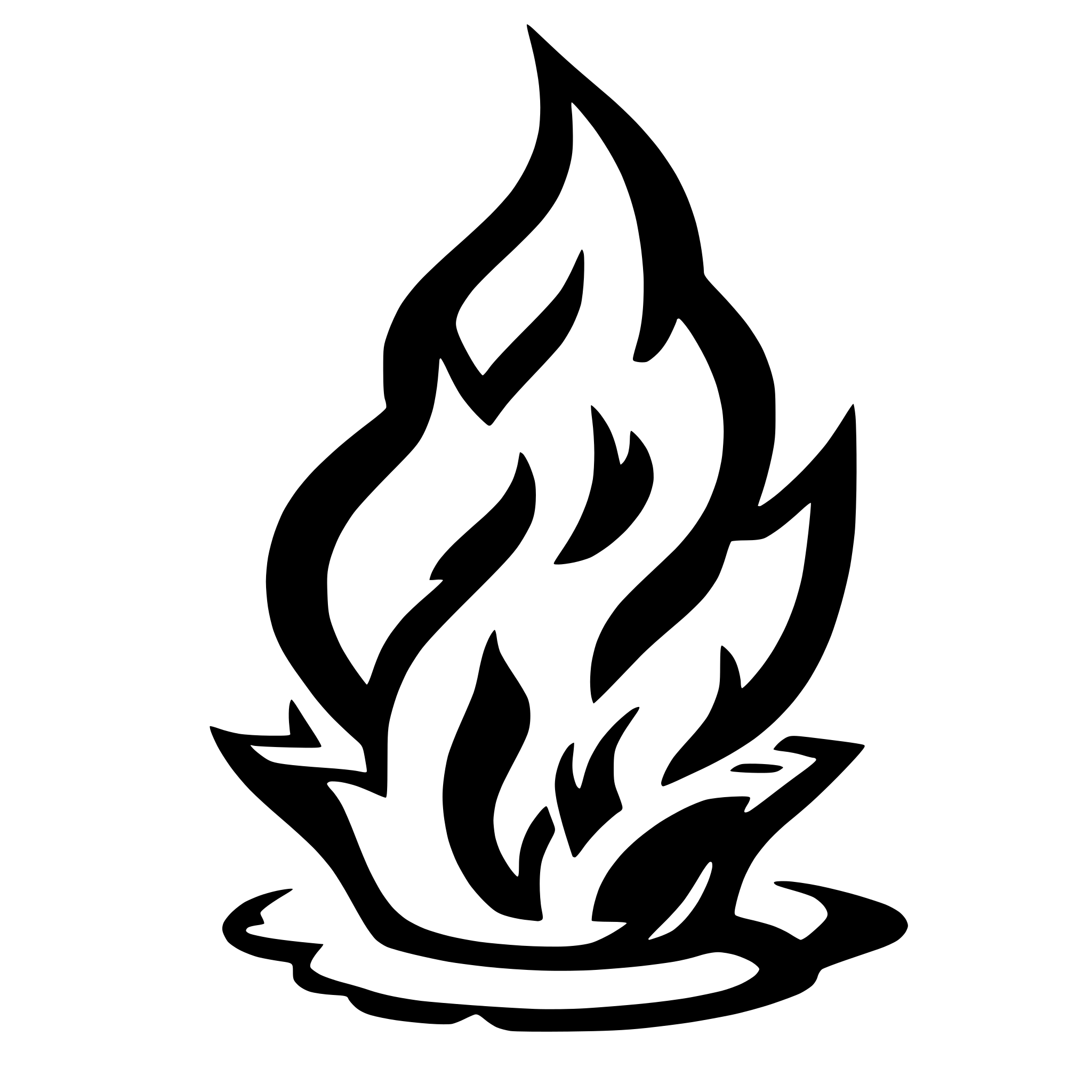 AI-generated SVG of 'less flames'
