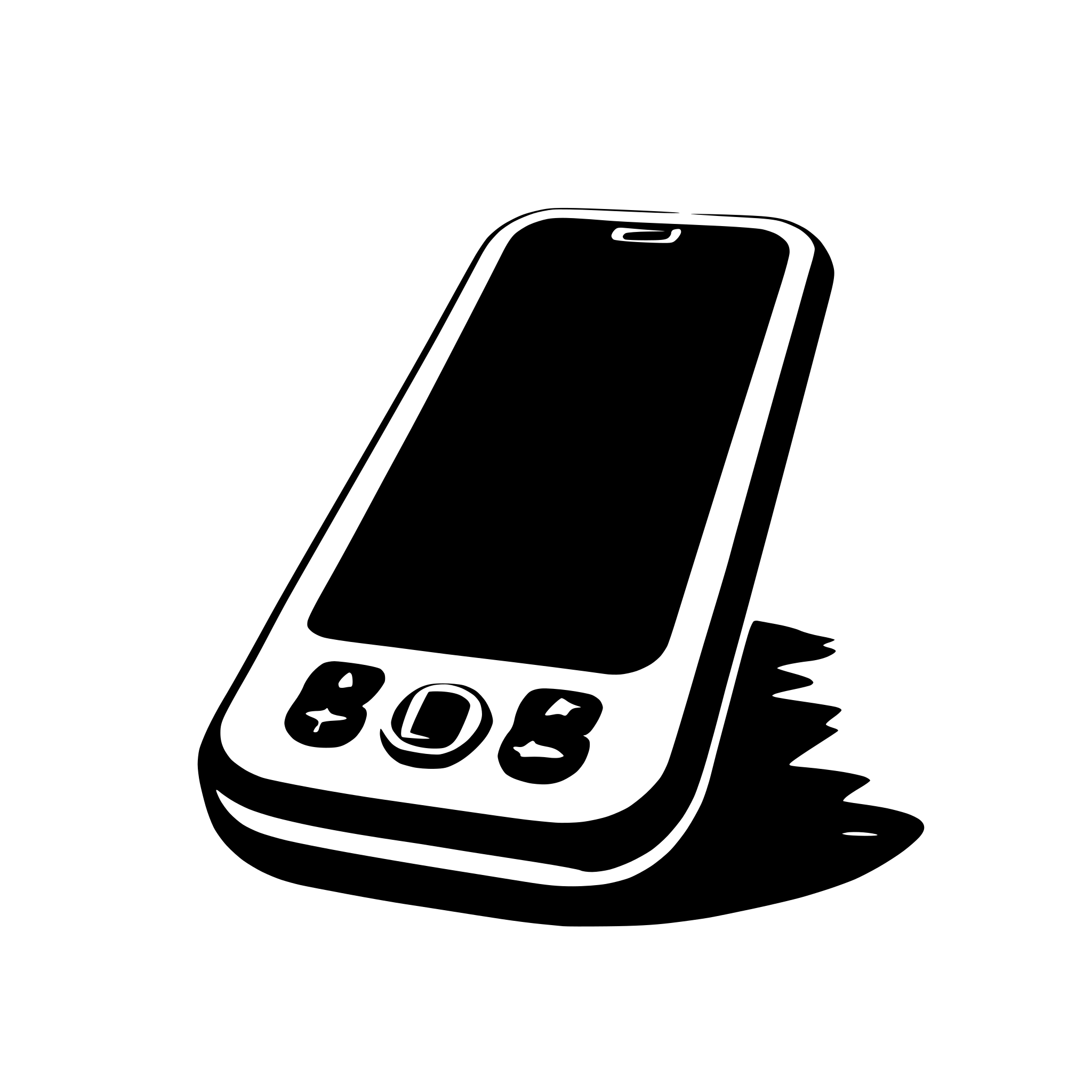 AI-generated SVG of a a cellphone in landscape mode tilted down AI-generated SVG of a a cellphone in landscape mode tilted down