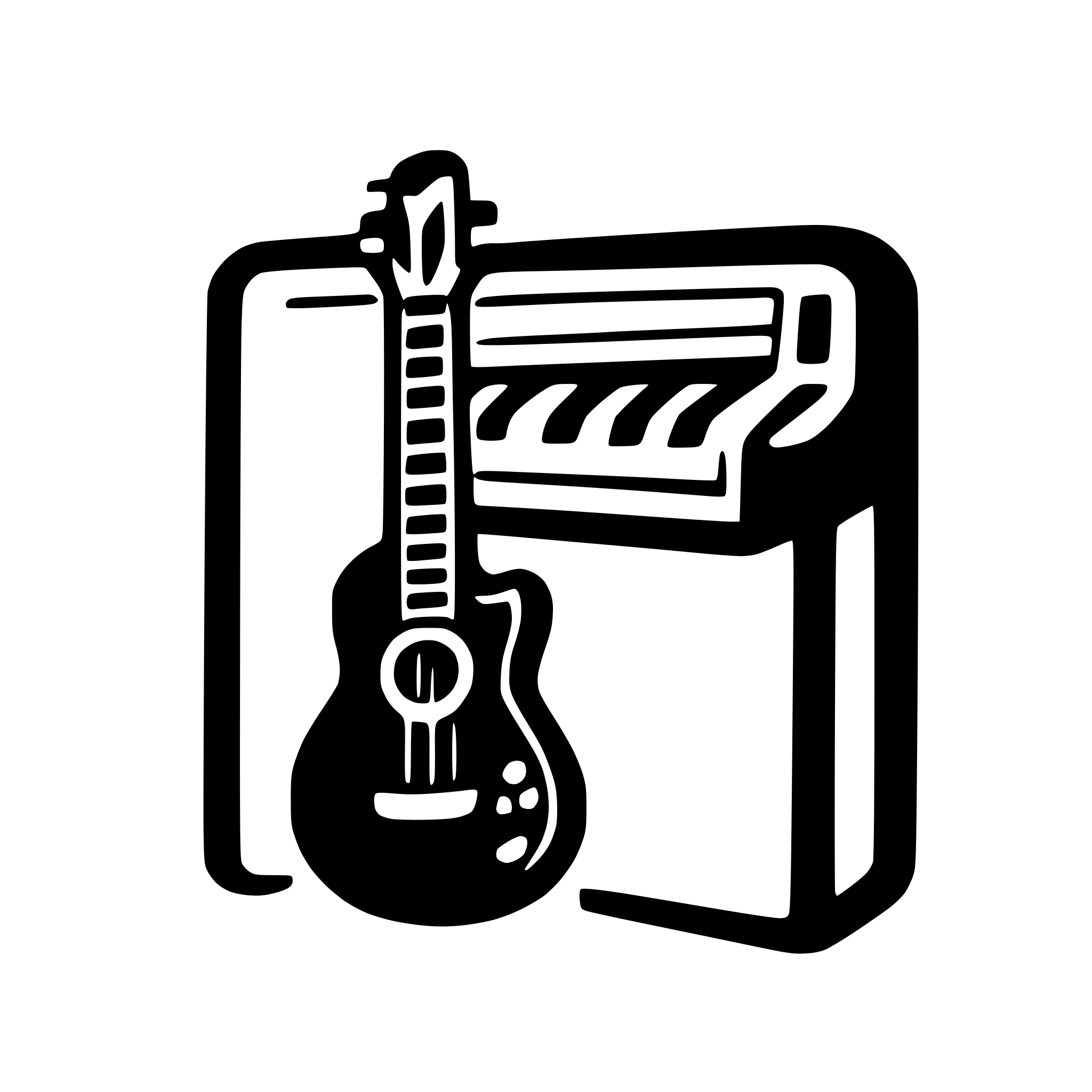 AI-generated SVG of 'piano and guitar simple icon'