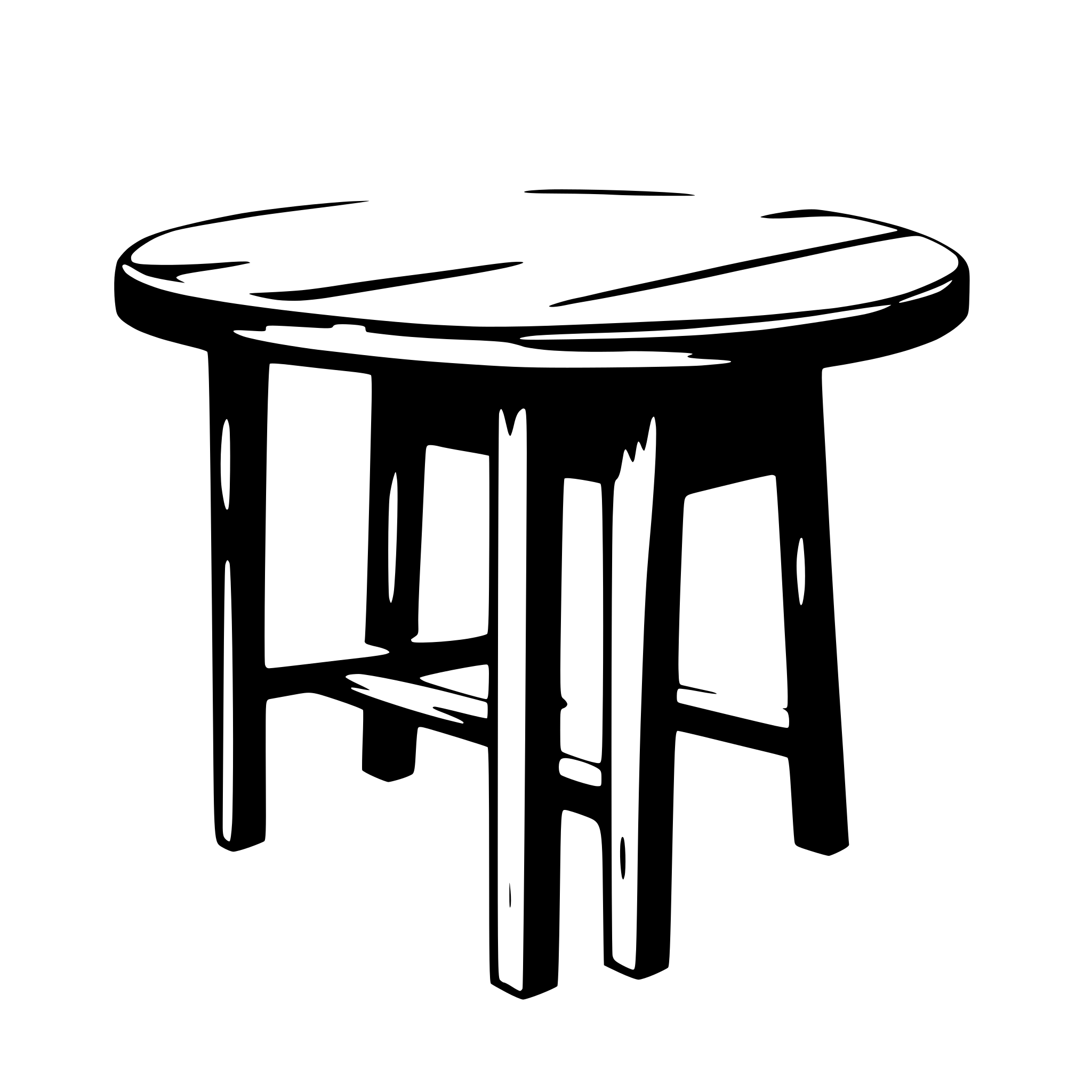 AI-generated SVG of 'rustic worn  table'