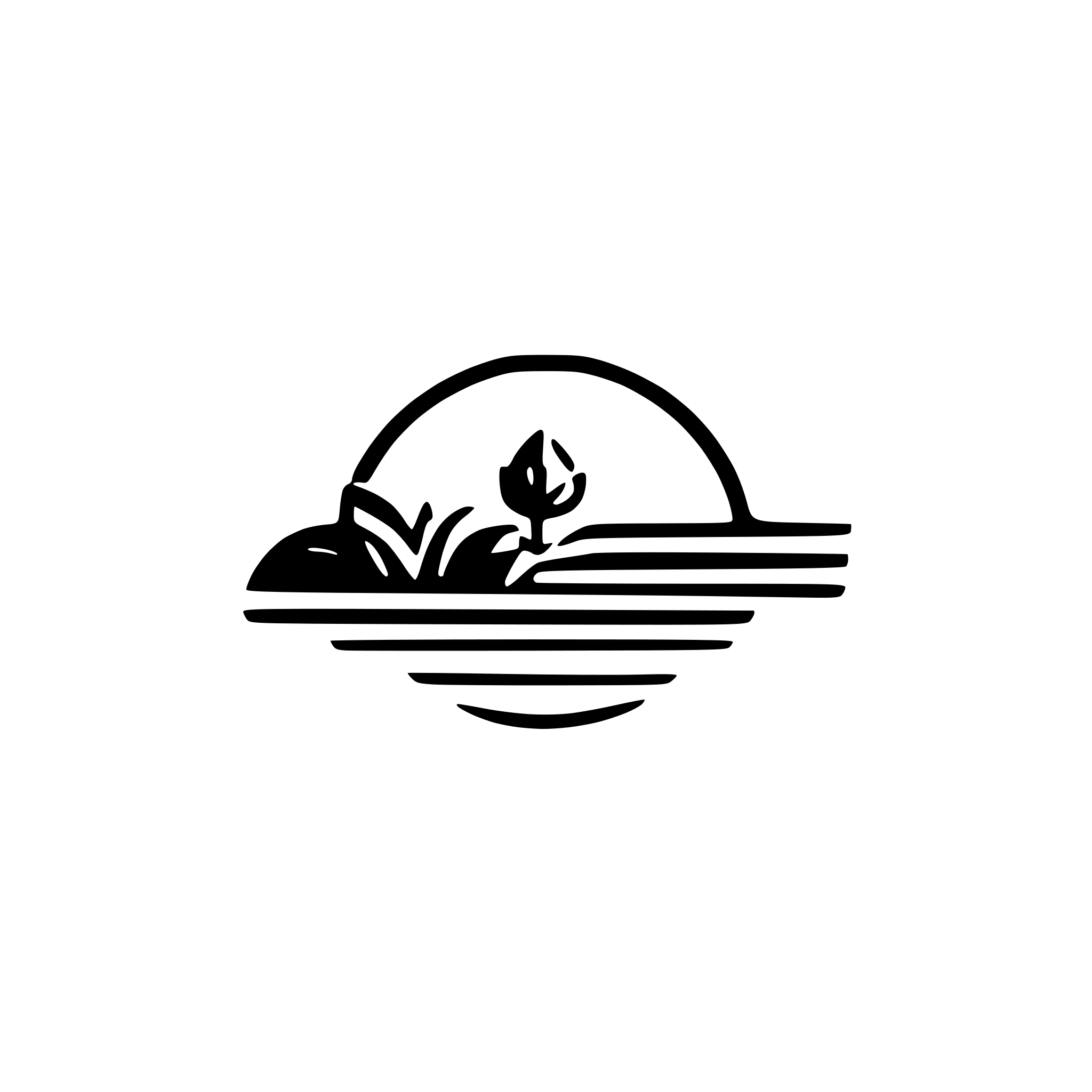 AI-generated SVG of a engeneering agriculture university logo green blue