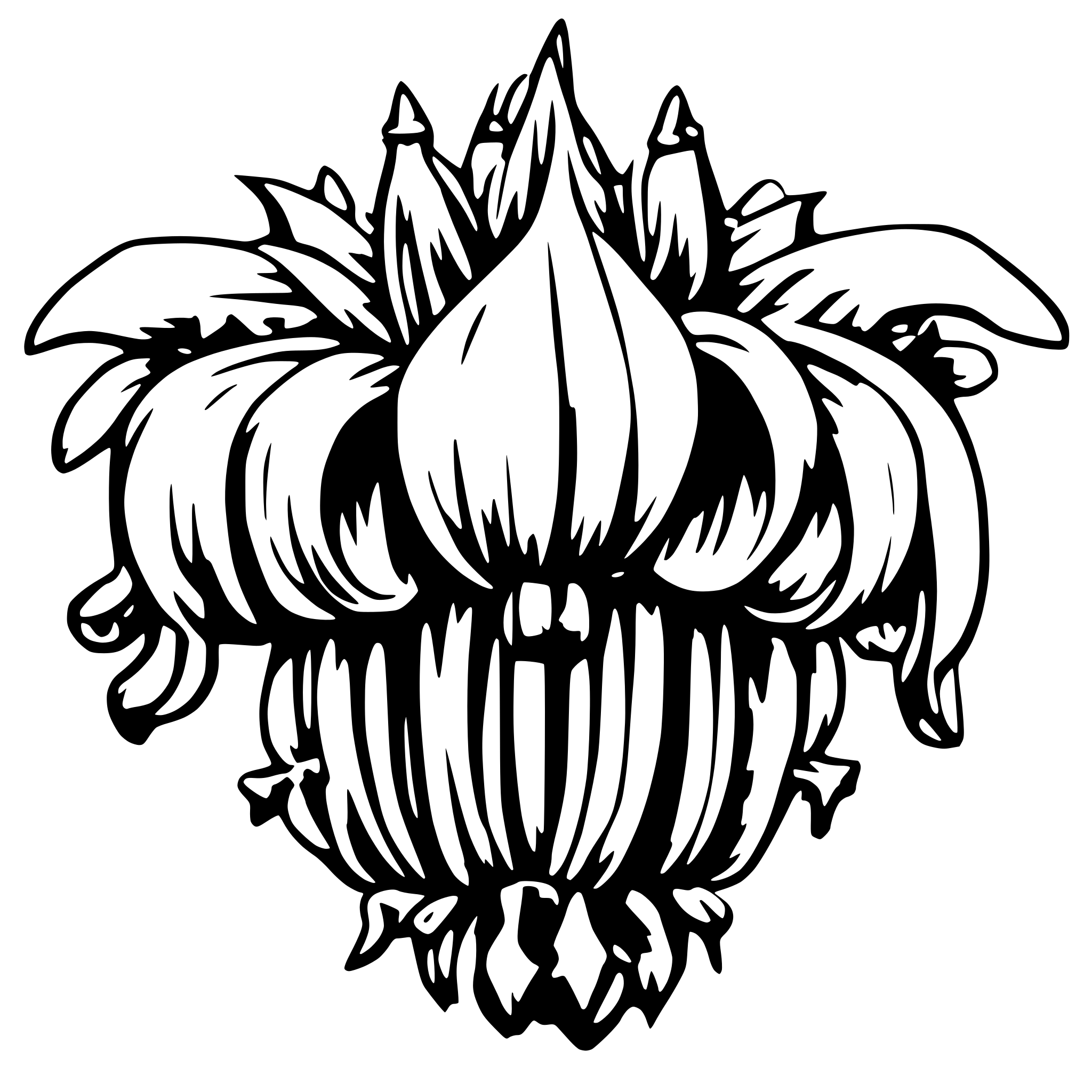AI-generated SVG of 'Crown Imperial'