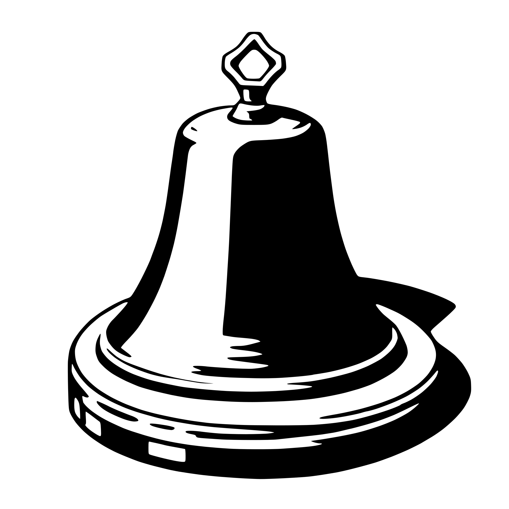 AI-generated SVG of 'bell'