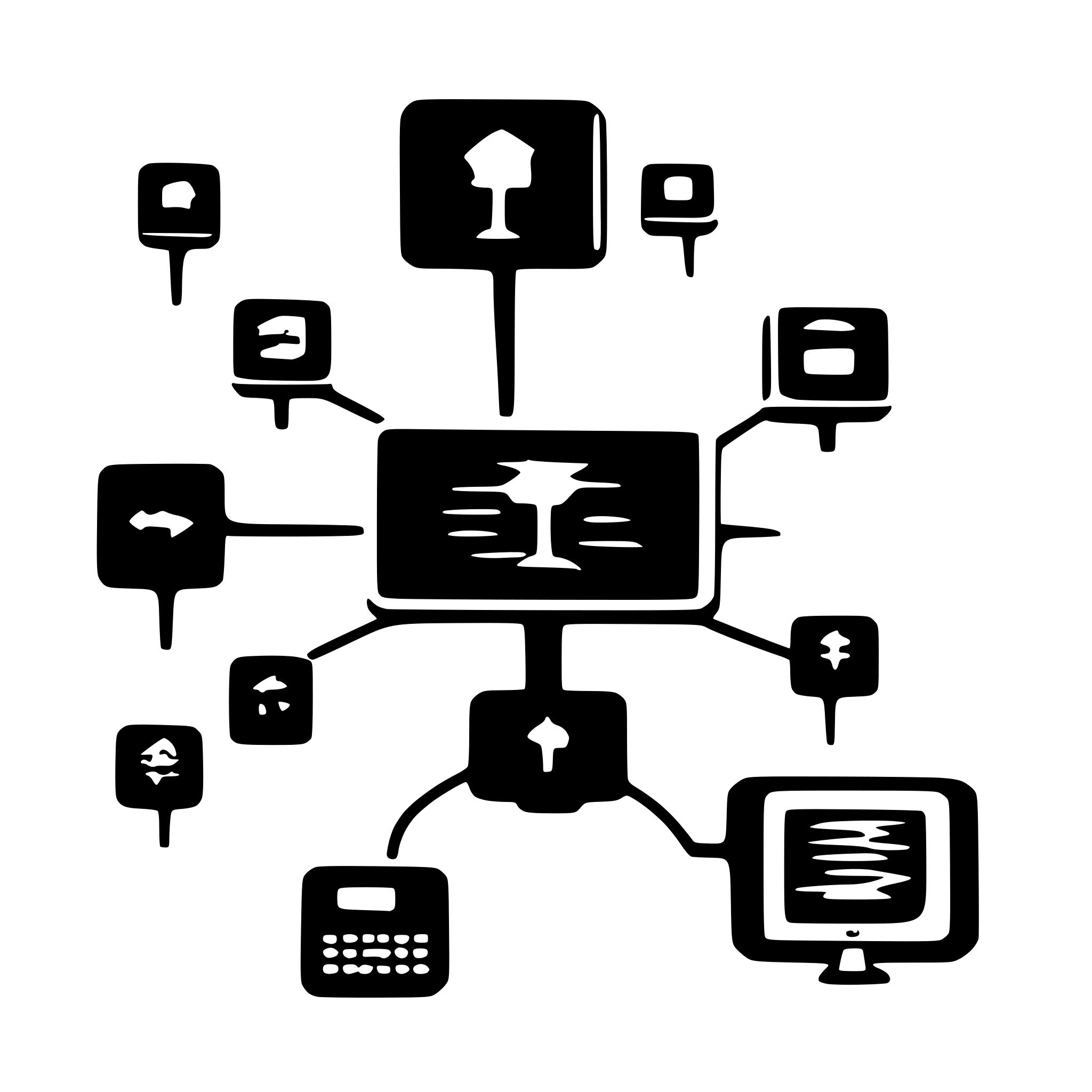 AI-generated SVG of 'network of computers'
