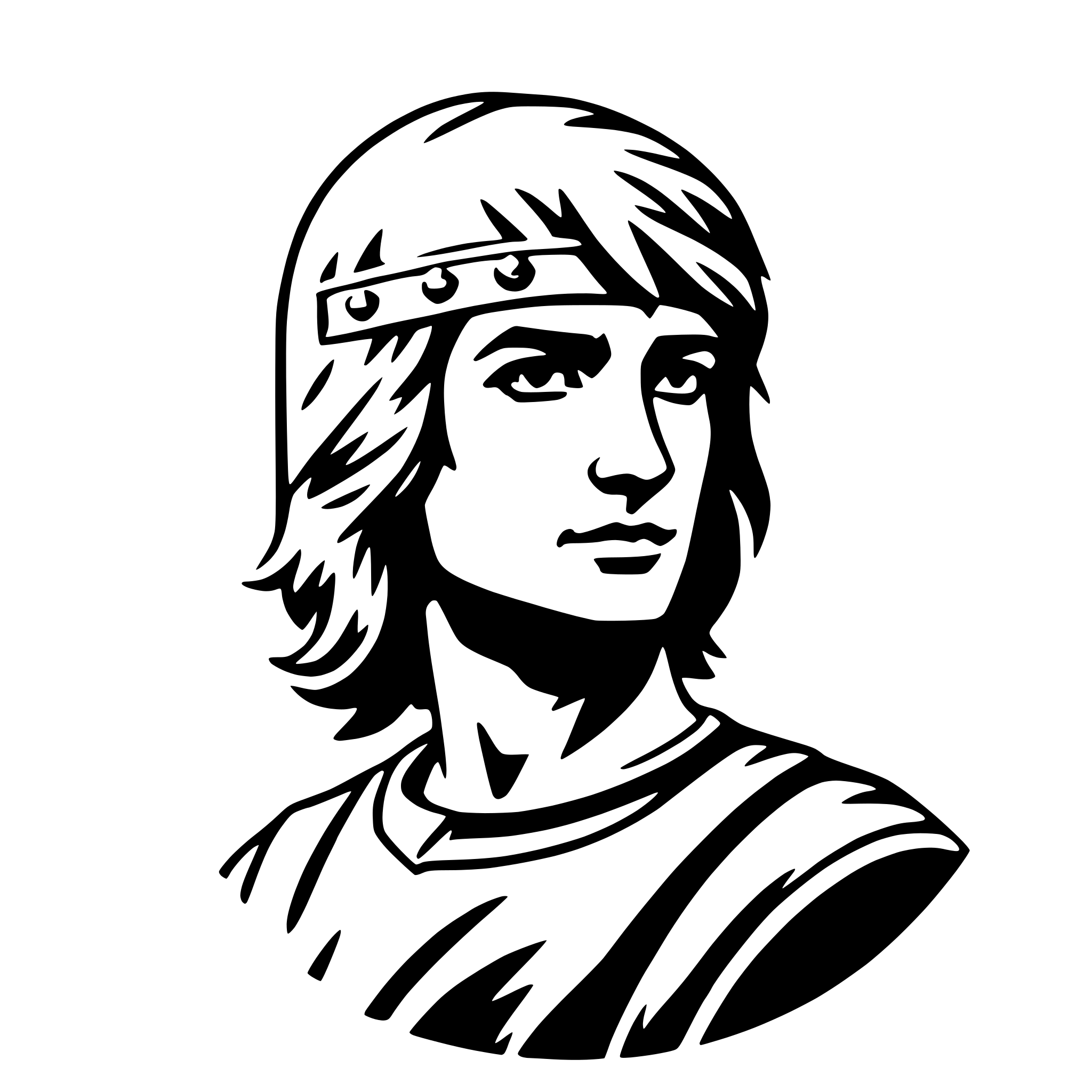 AI-generated SVG of 'lugh'