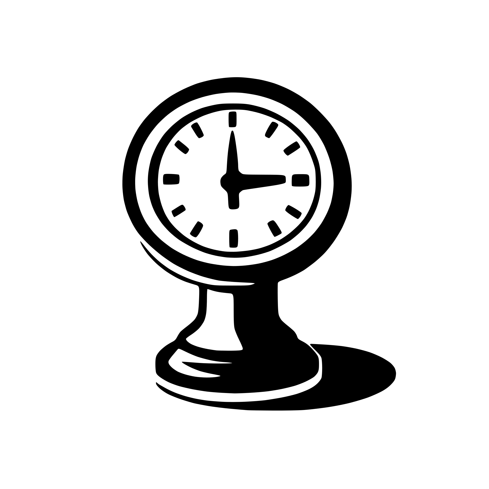 AI-generated SVG of 'a minimalistic icon of an excel table with a small clock in the corner'