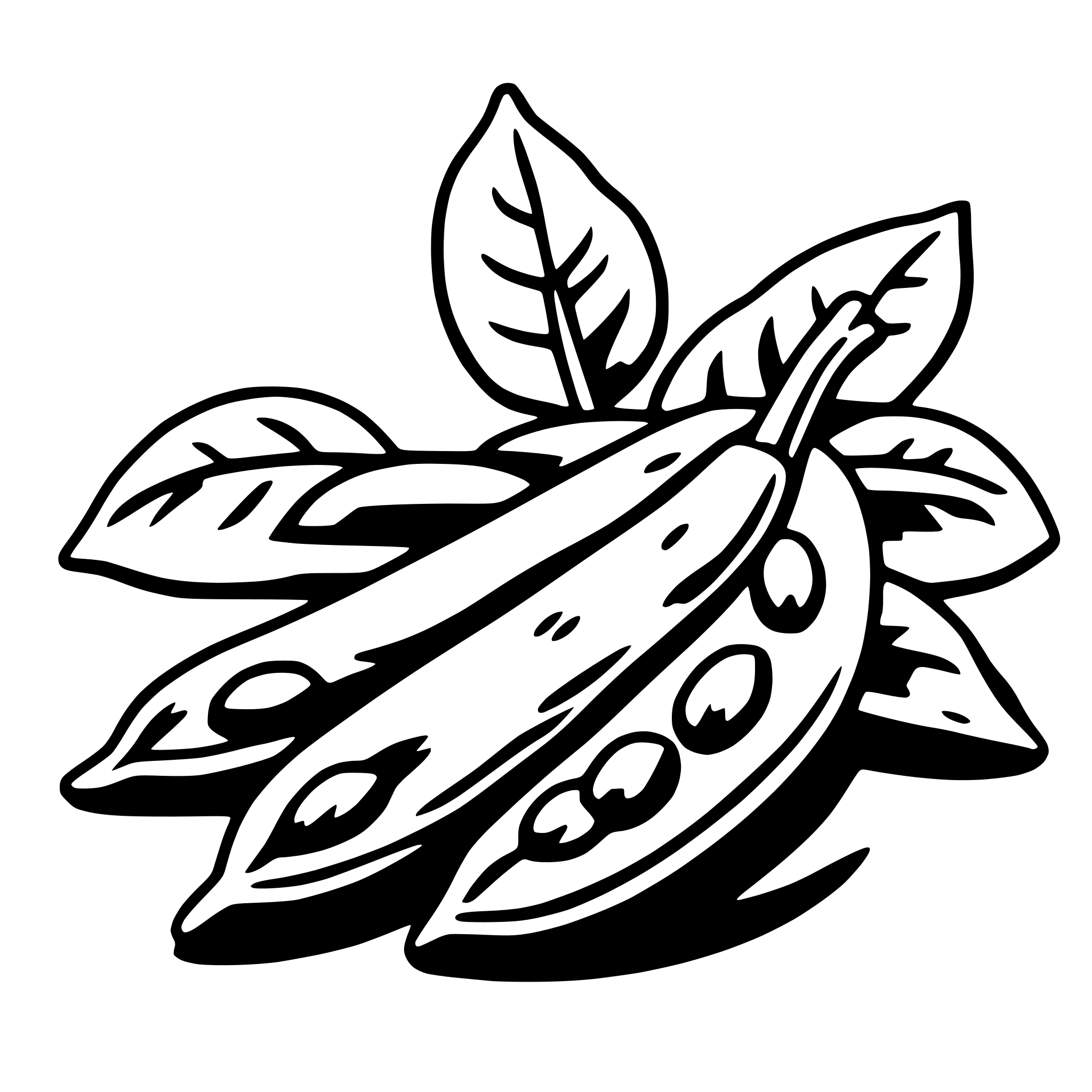 AI-generated SVG of 'green beans'