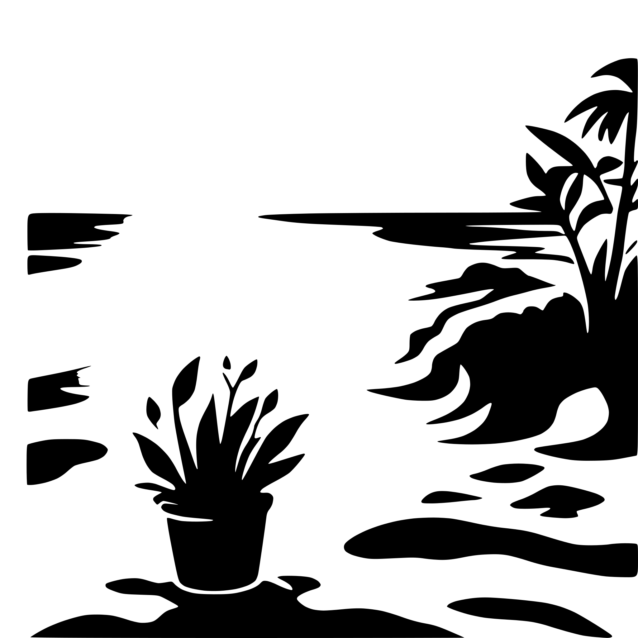AI-generated SVG of a a cozy beach with wave and sunset