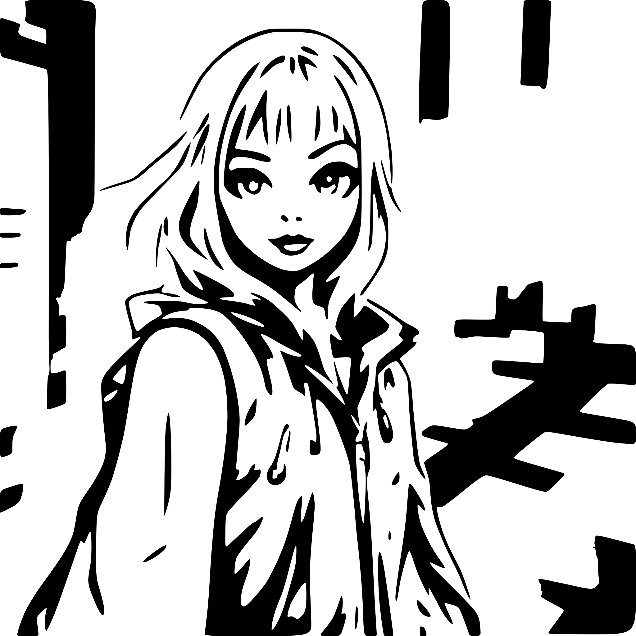 AI-generated SVG of a Background postapocalyptic