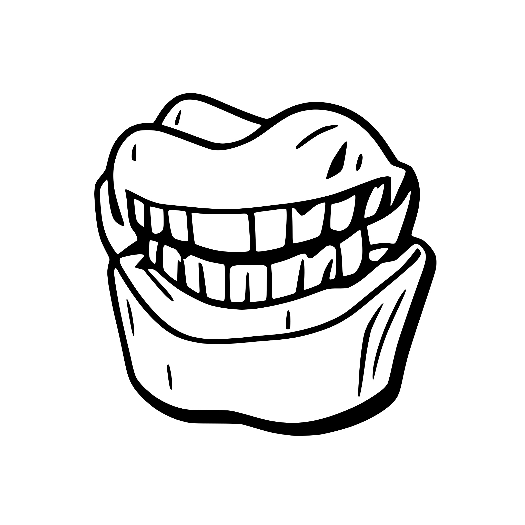 AI-generated SVG of a teeth
