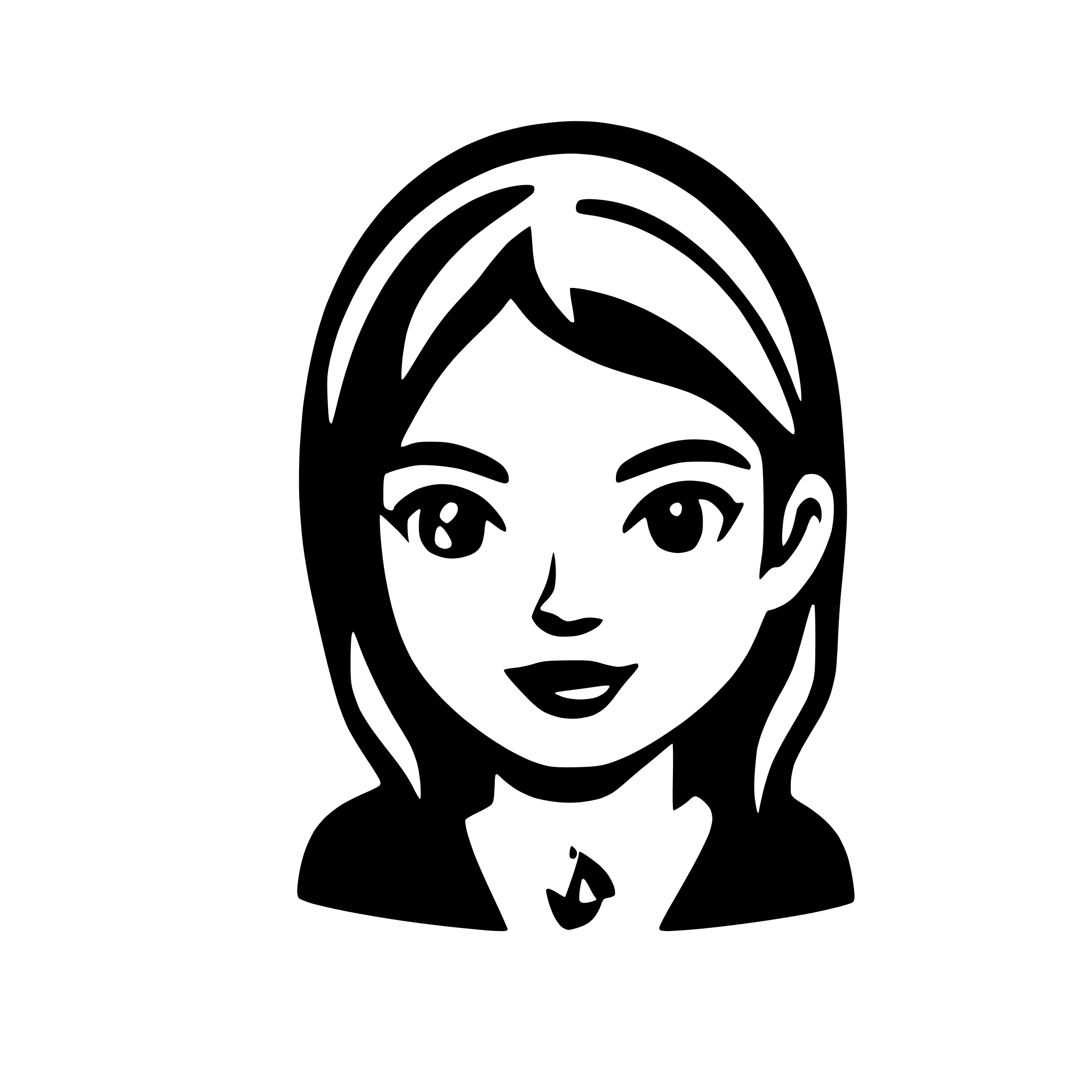 AI-generated SVG of a user icon