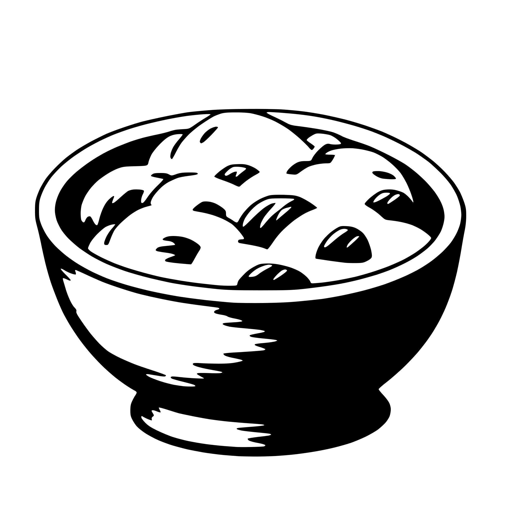 AI-generated SVG of a bowl