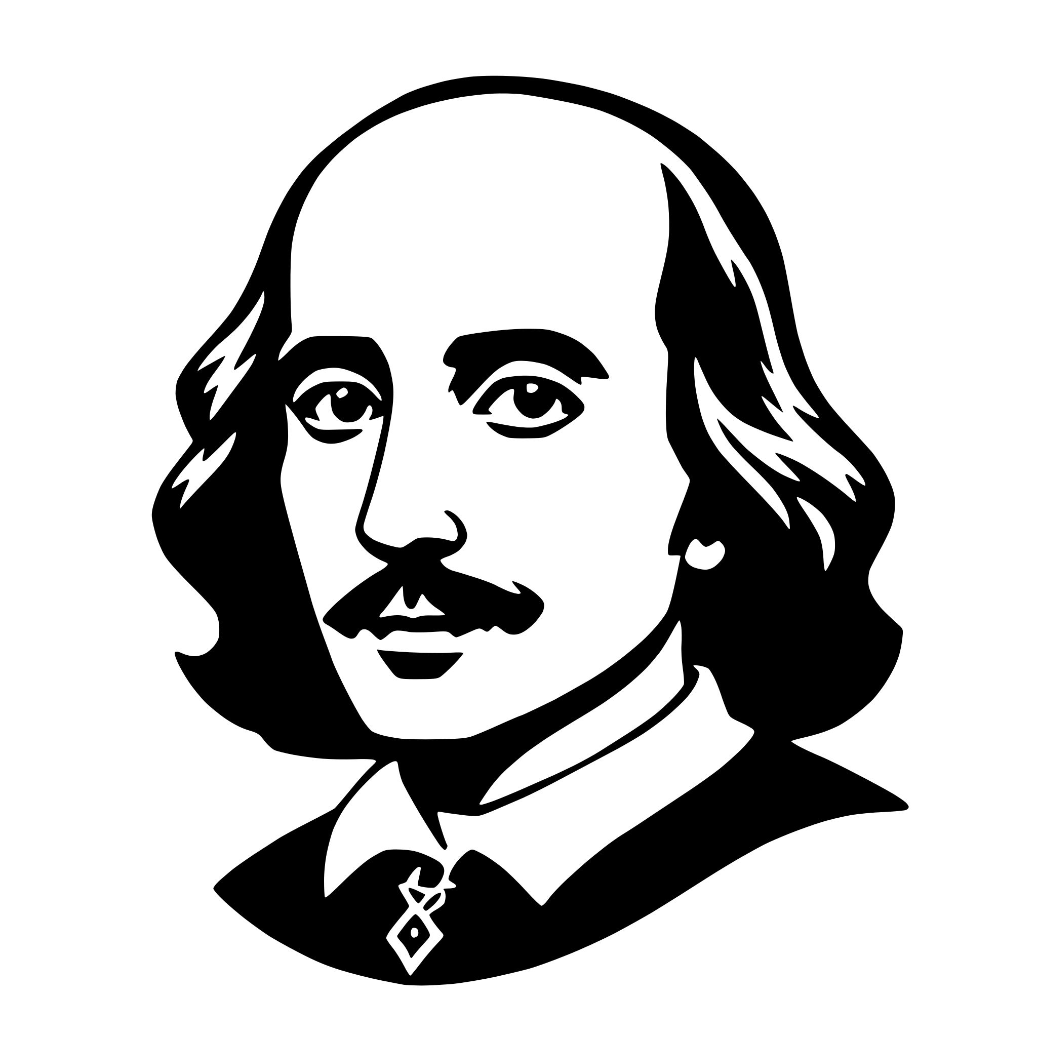 AI-generated SVG of 'william shakespeare'