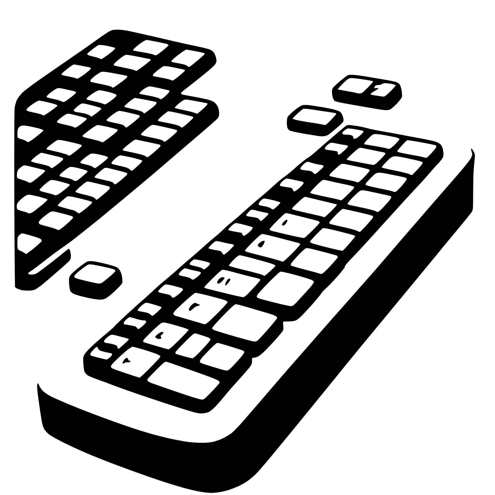 AI-generated SVG of 'keyboard'