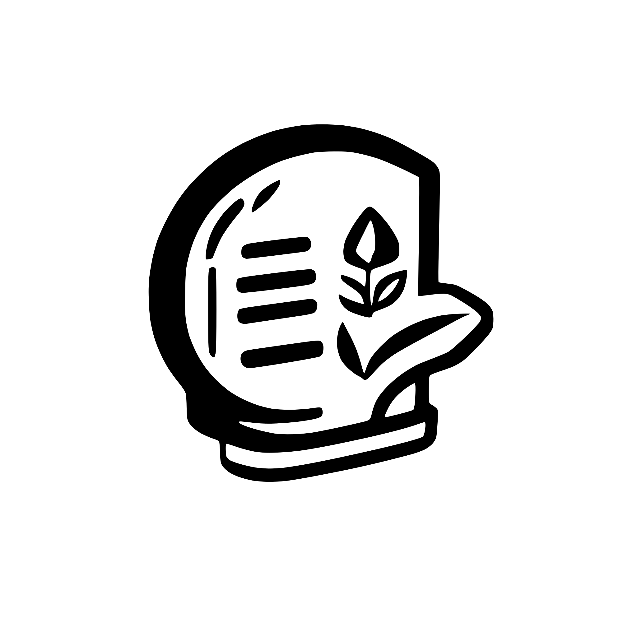 AI-generated SVG of a collection of pdf material