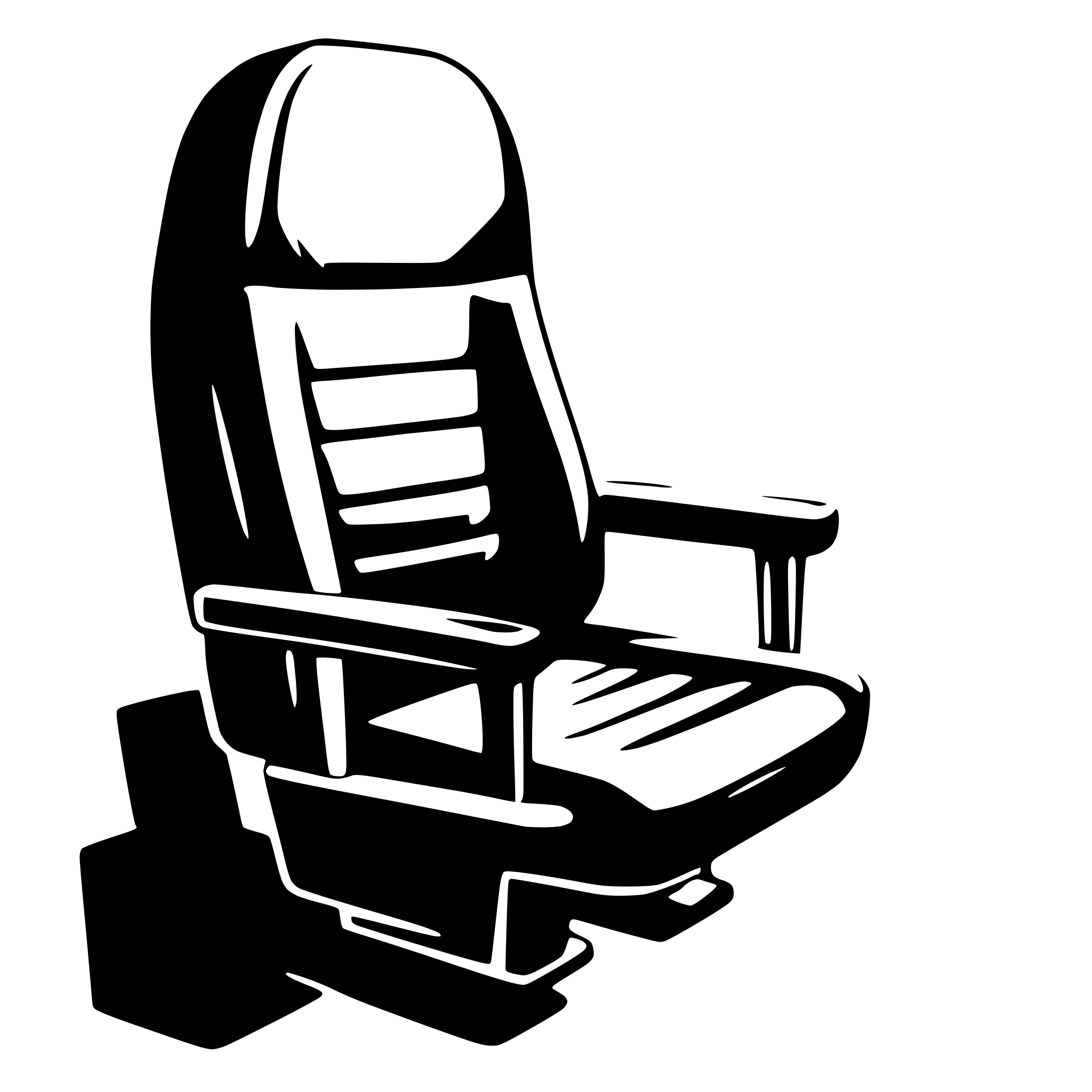 AI-generated SVG of 'flight paid seat'