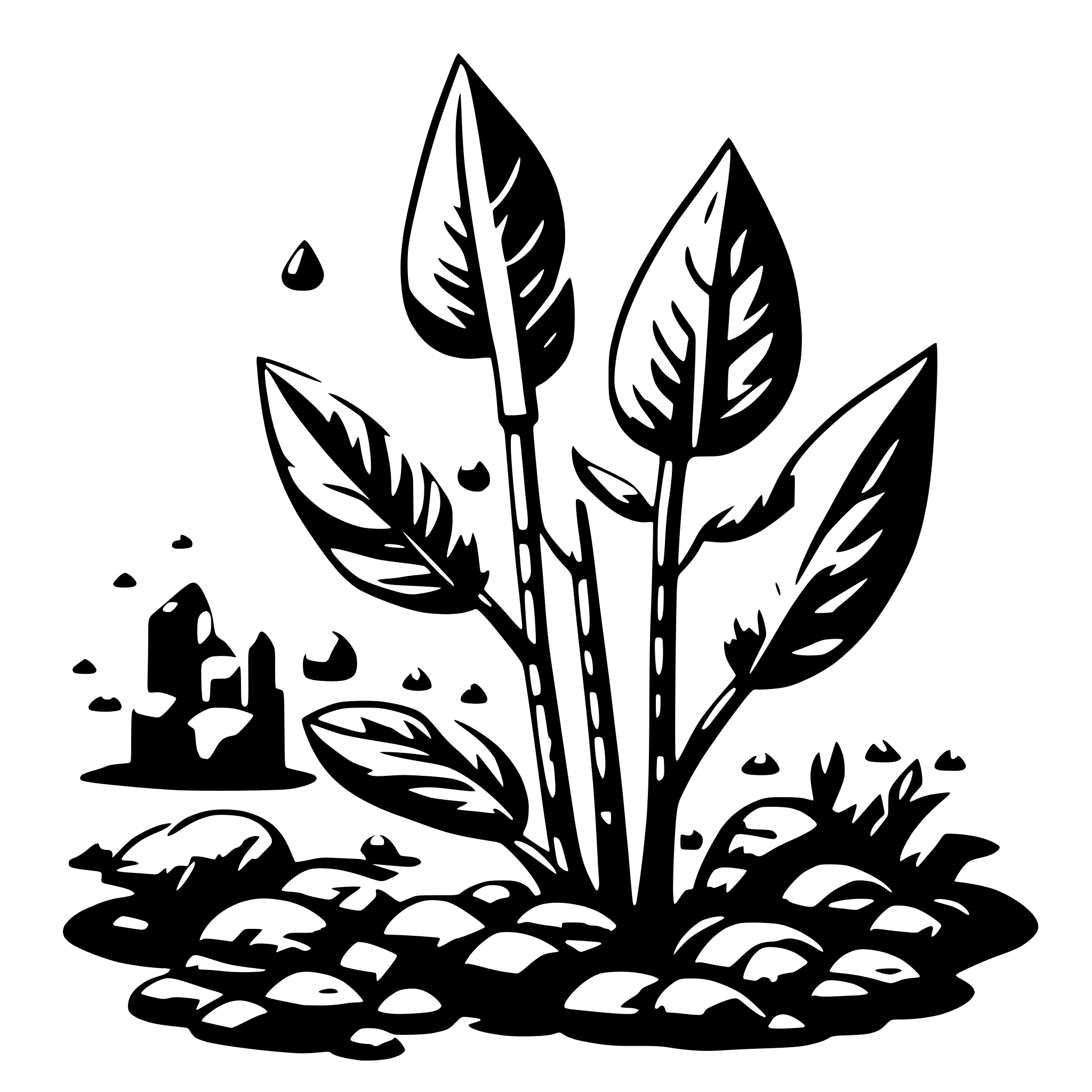 AI-generated SVG of a desease