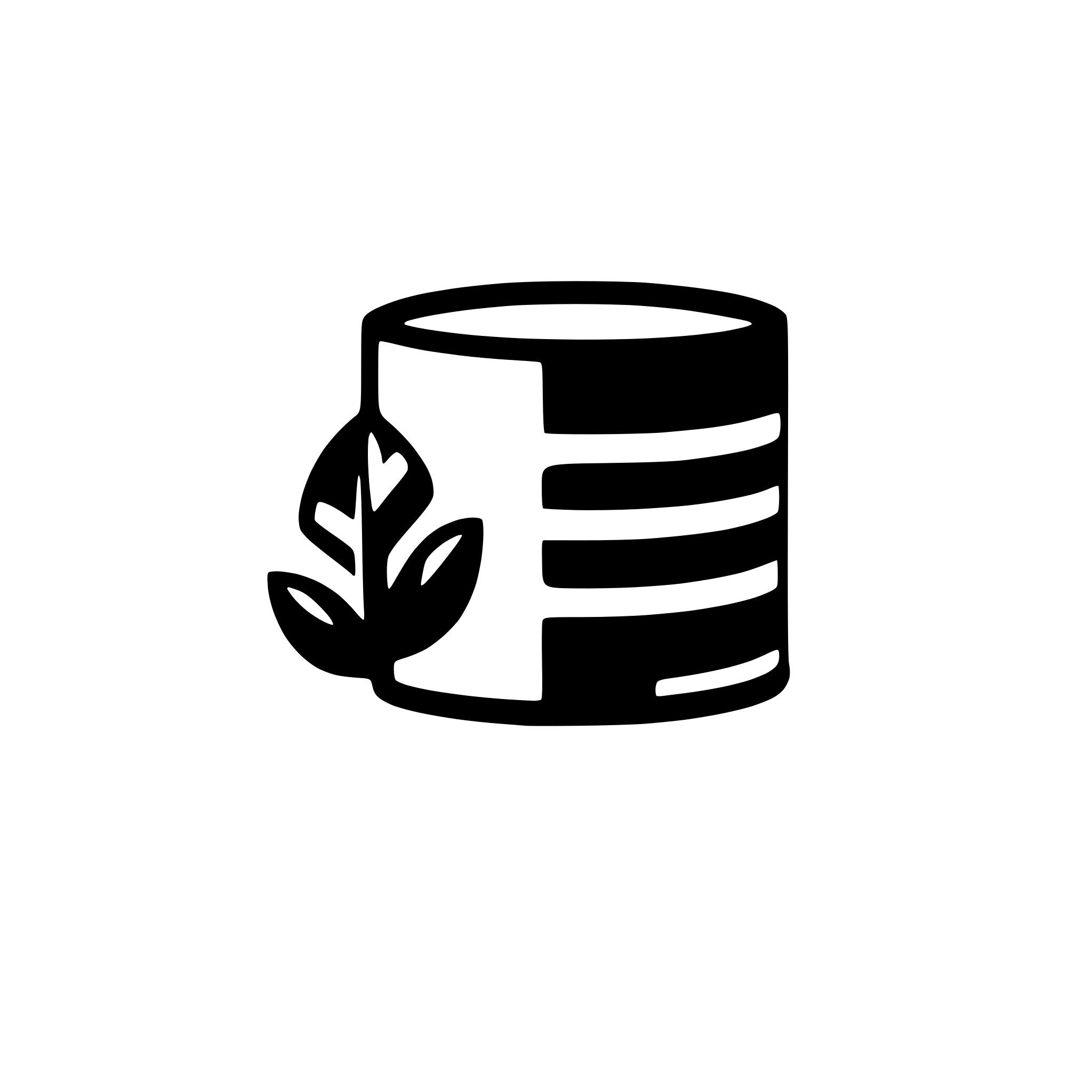 AI-generated SVG of a Video with database icon