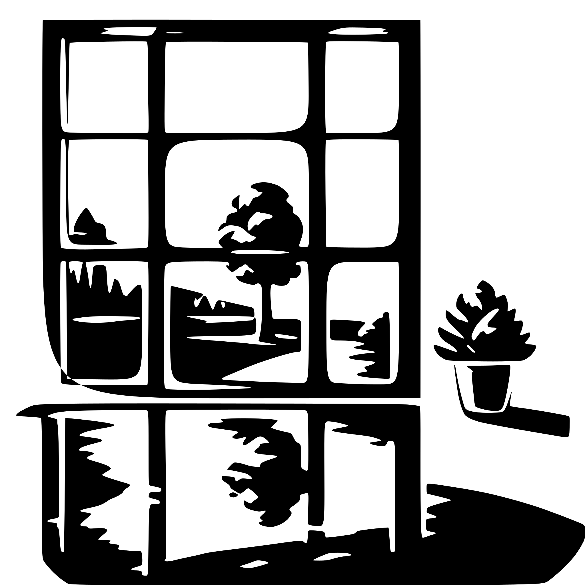 AI-generated SVG of 'window reflection'