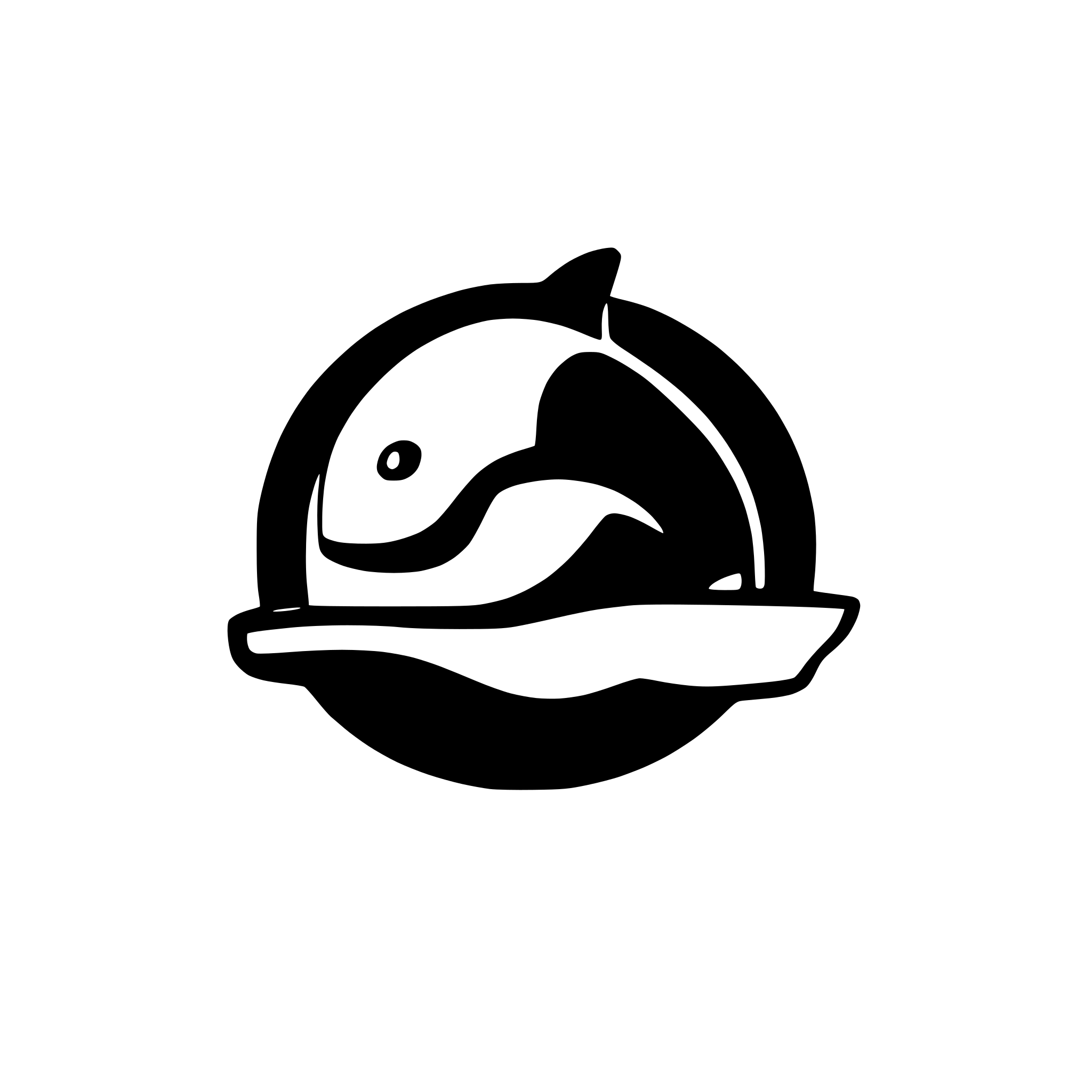 AI-generated SVG of 'orca'