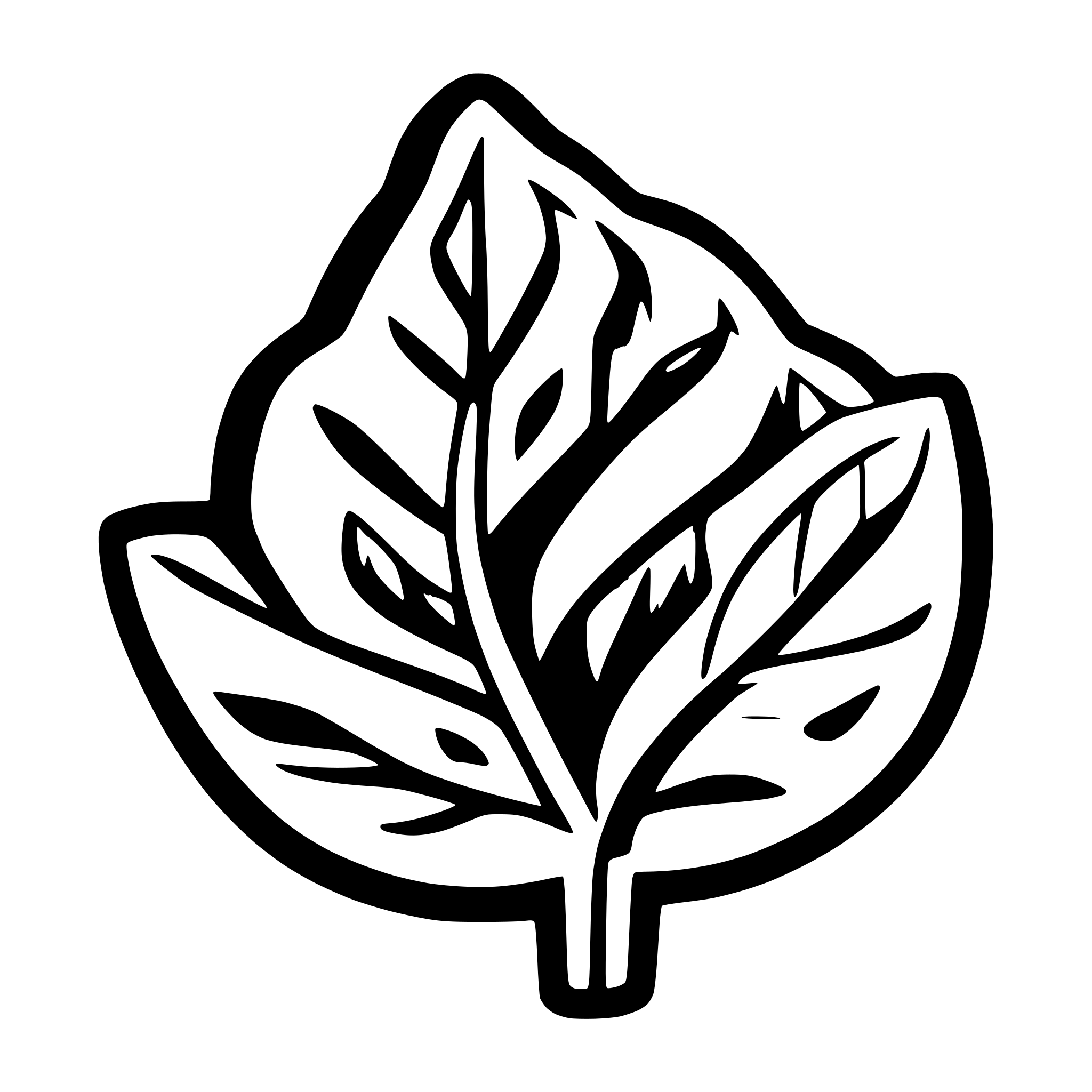 AI-generated SVG of 'a Leaf icon green'