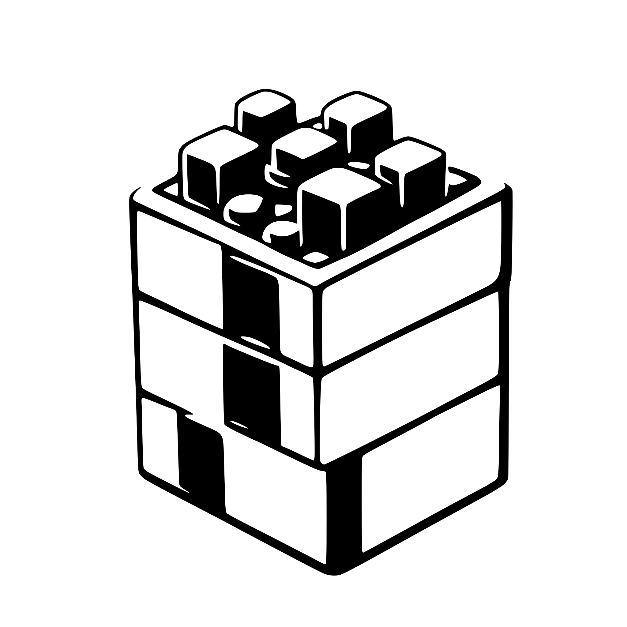AI-generated SVG of 'lego brick'