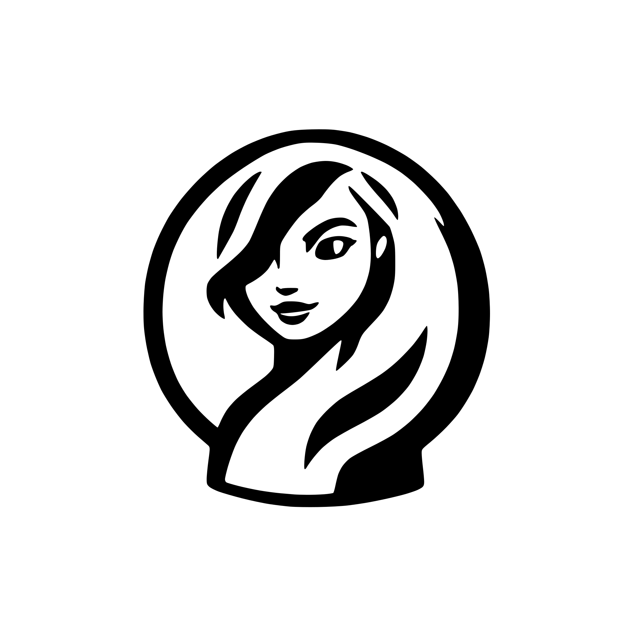 AI-generated SVG of a simple human outline