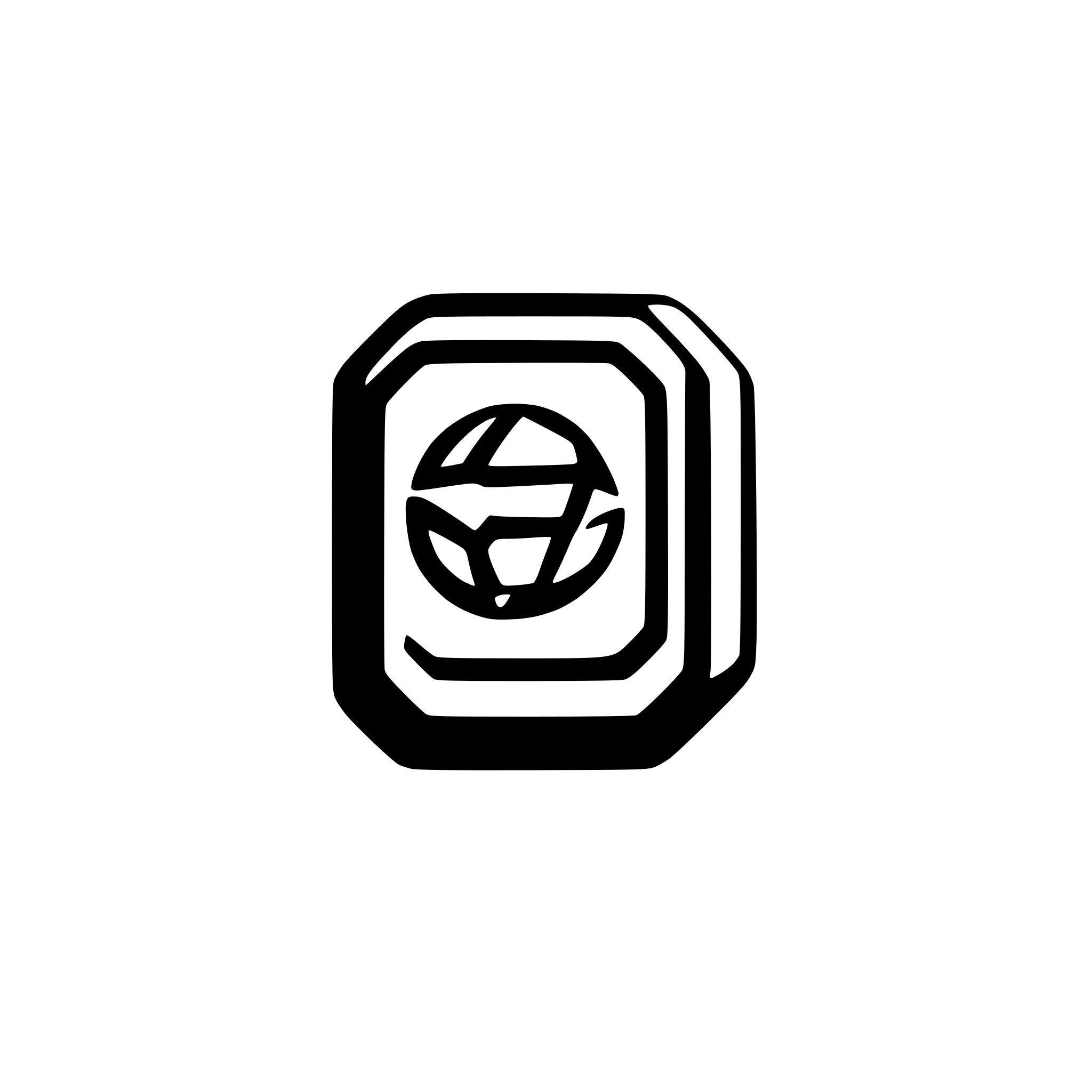AI-generated SVG of a Make me a minimalistic logo for a tech product called "Babel" make it extremely minimalistic, sleek and modern looking. Something that would be fit for the silicon valley
