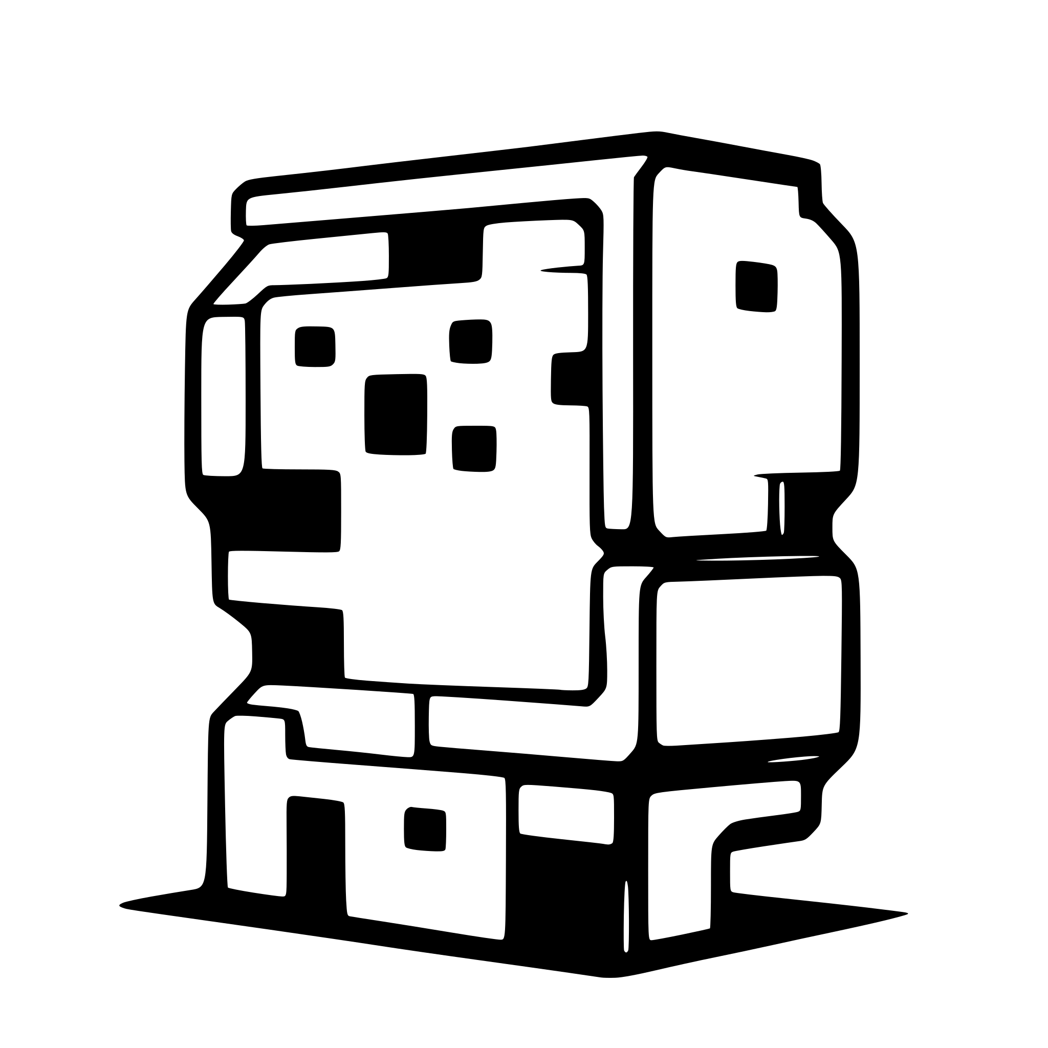 AI-generated SVG of a A block that looks like a short skinny C, like the programming blocks in Scratch