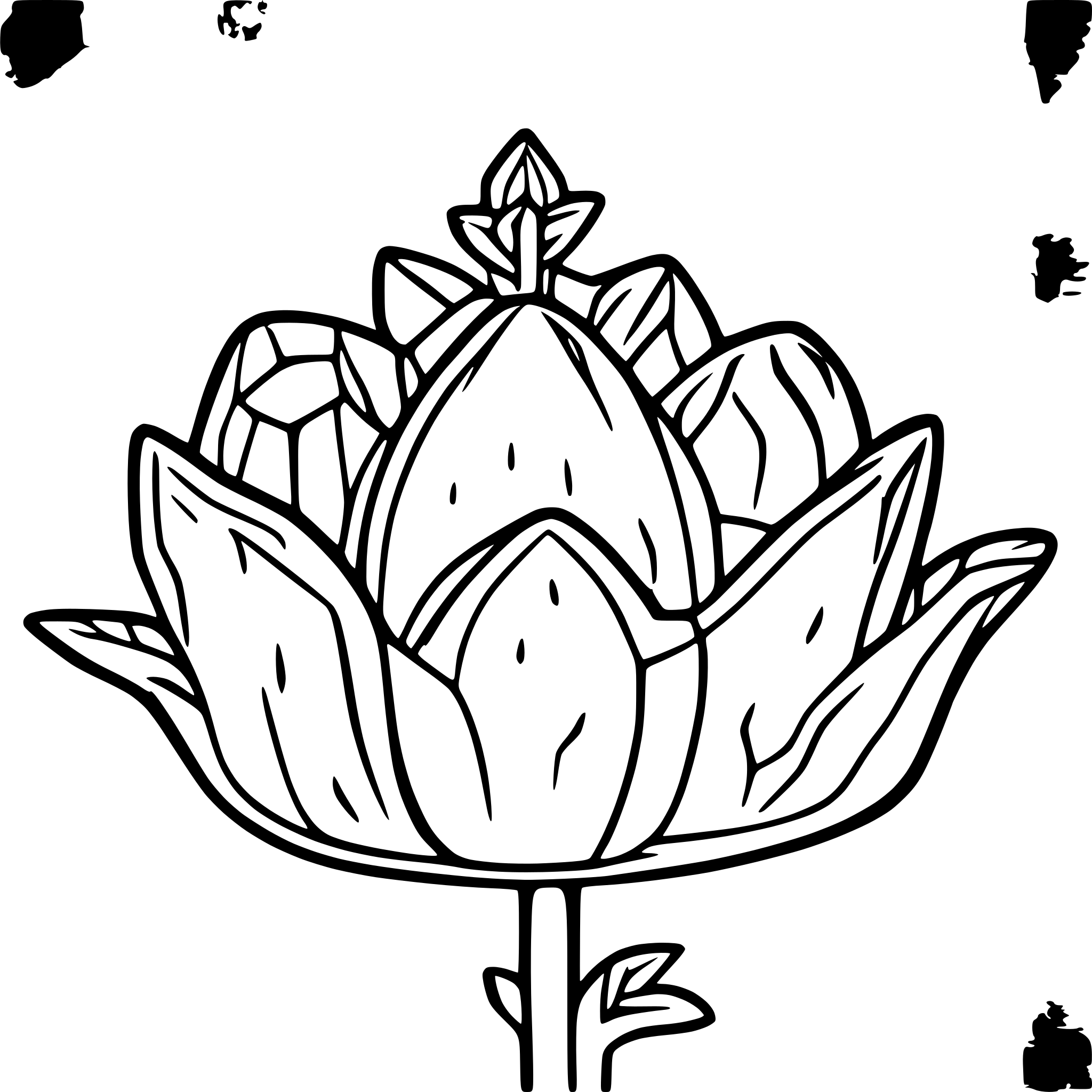 AI-generated SVG of 'Crown Imperial'