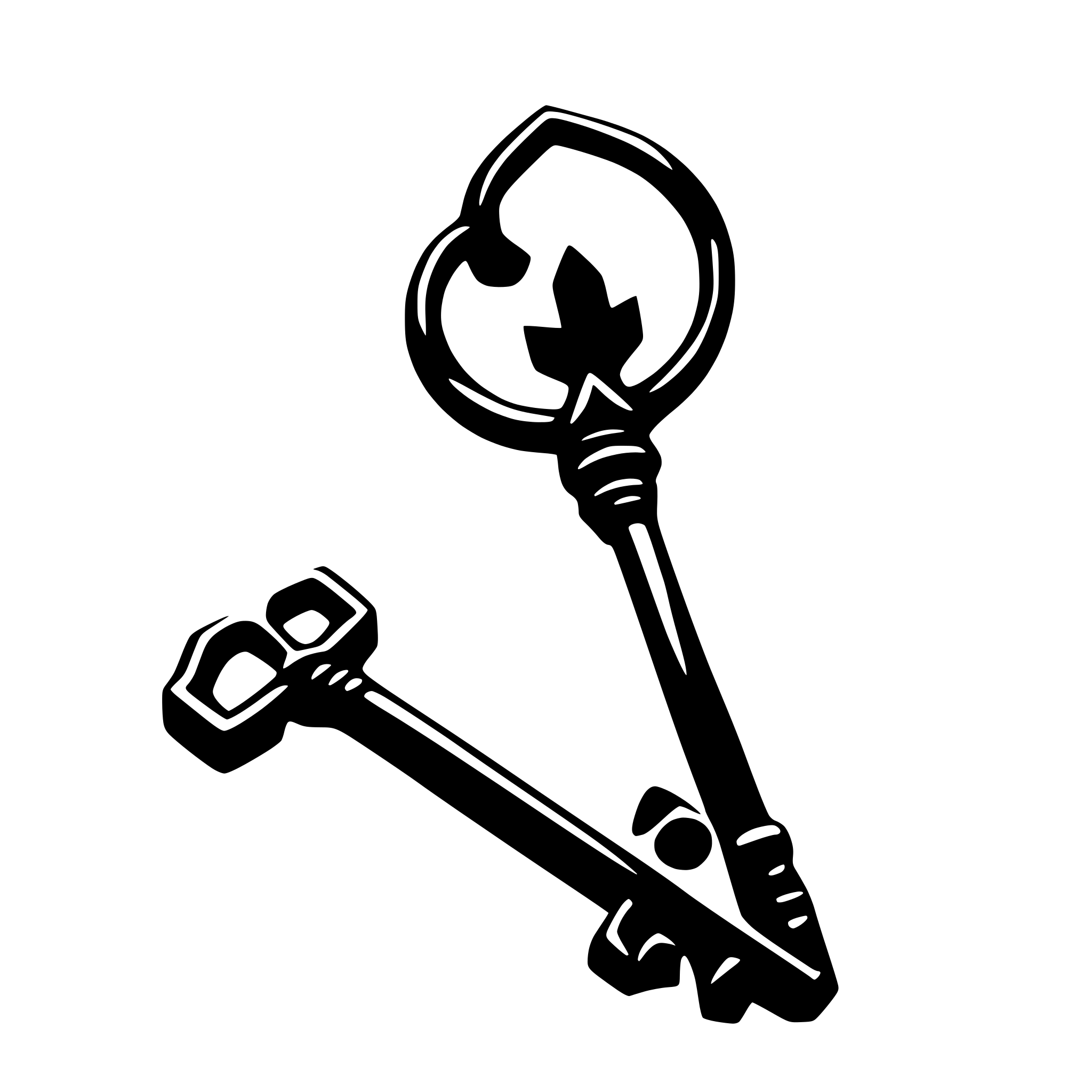 AI-generated SVG of 'ephemeral key'