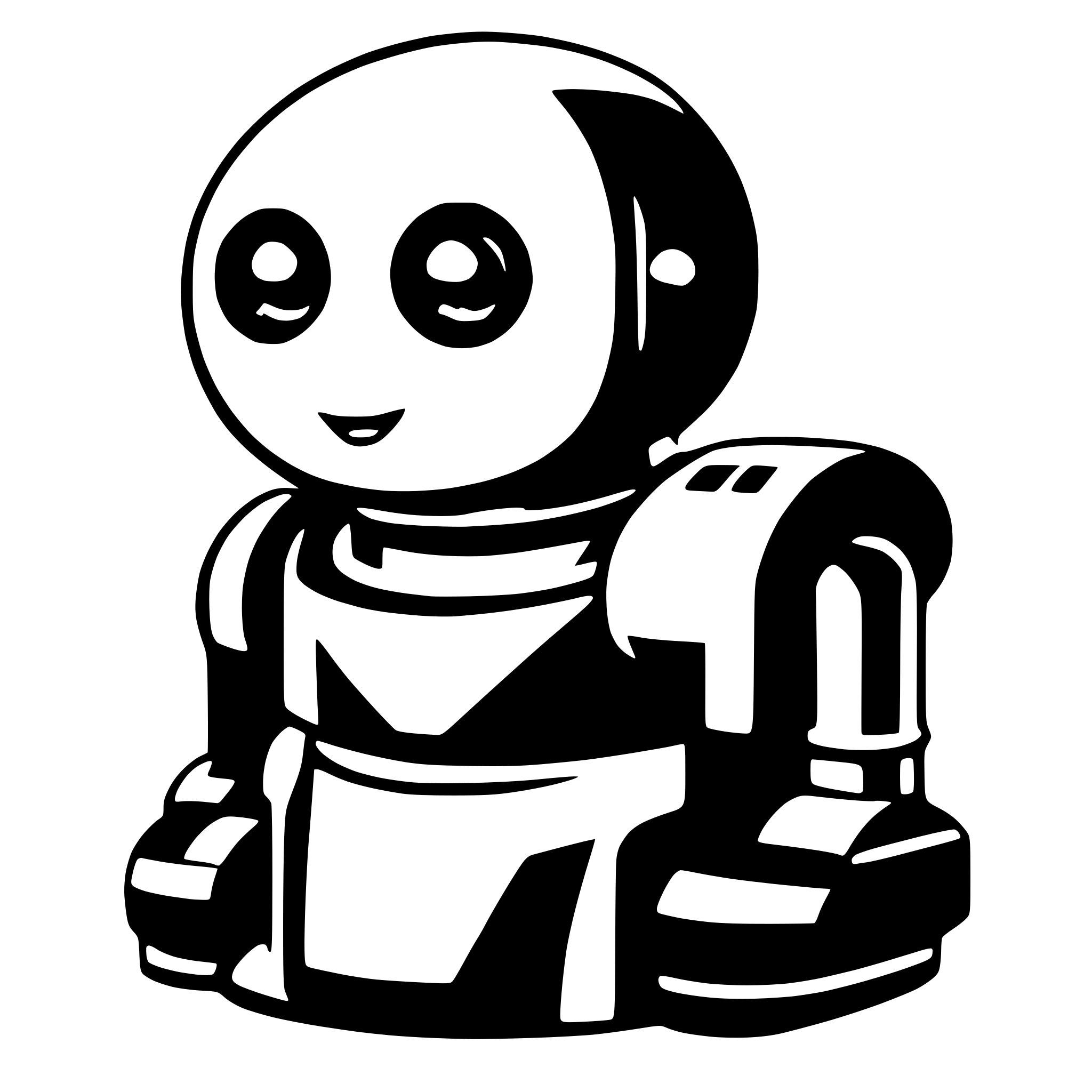 AI-generated SVG of 'bot chat'