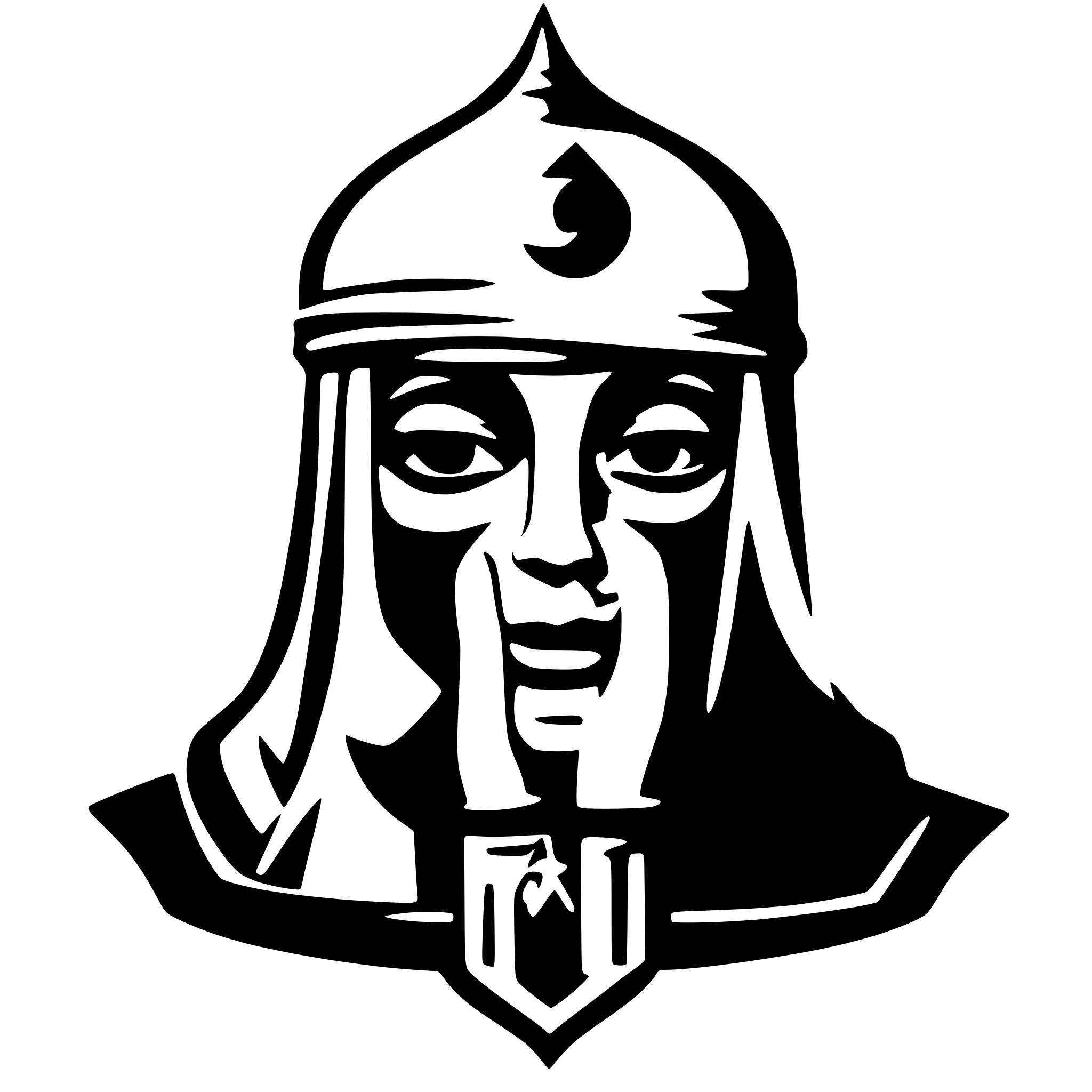 AI-generated SVG of a muslim avatat