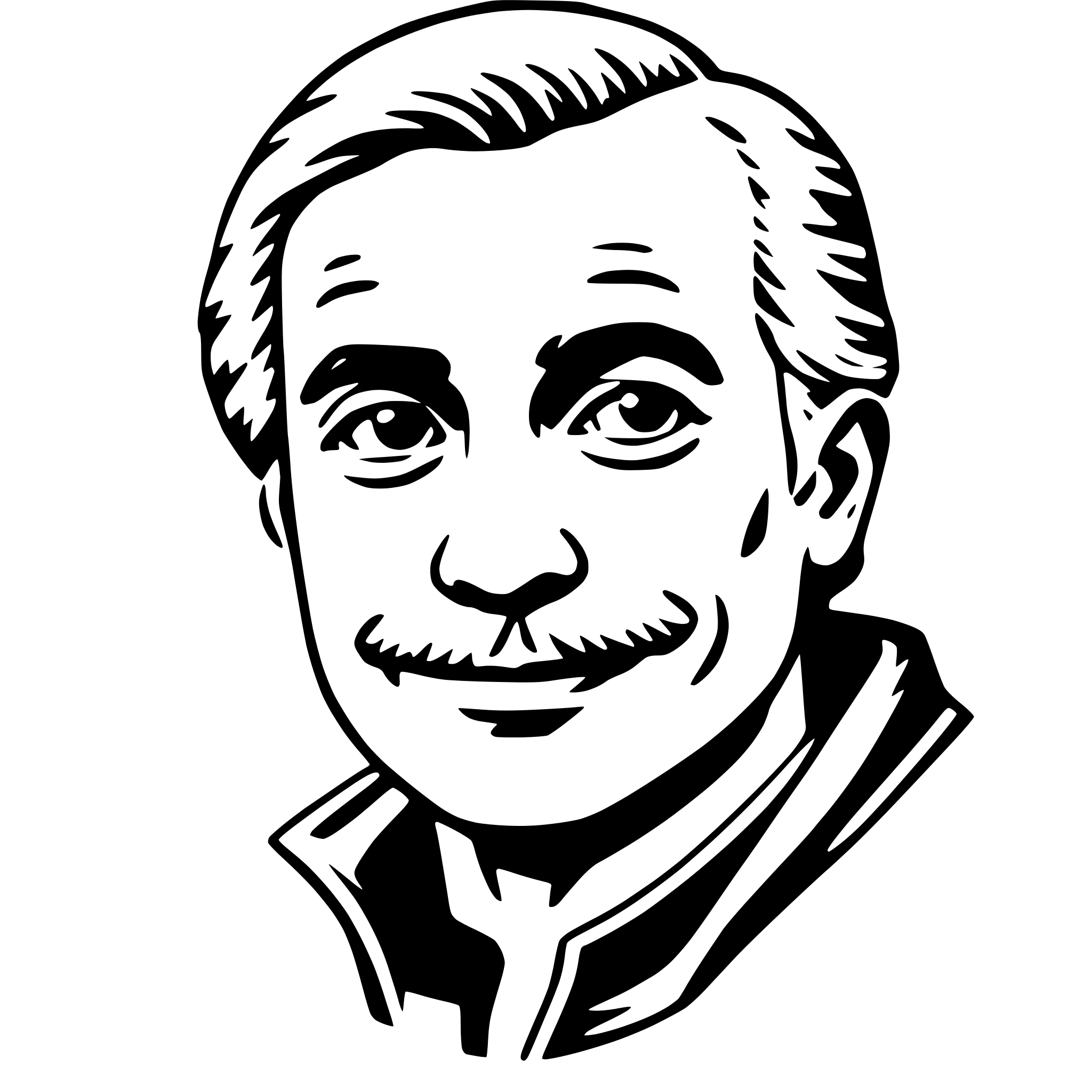 AI-generated SVG of a papa